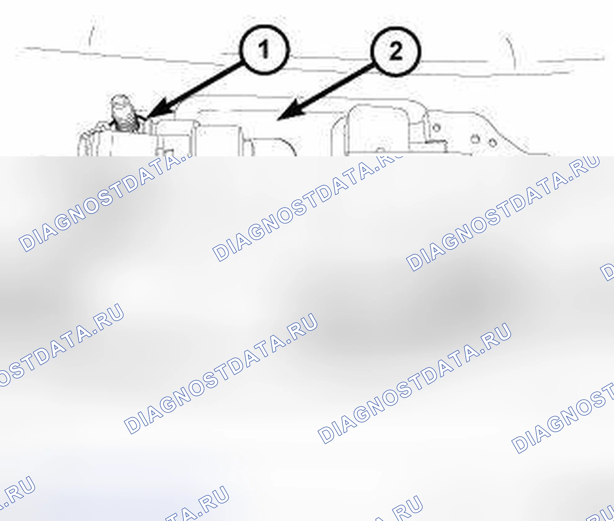 Рис. 34: ДАТЧИК БАНКА 1 2. RAM Pickup 2500 