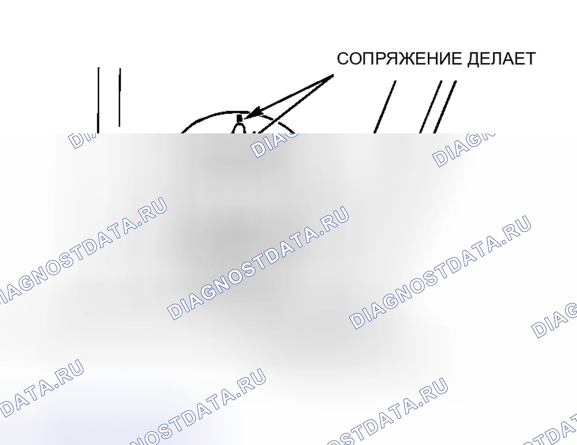 Рис. 58: <<C>> УДАЛЕНИЕ КРЕПЕЖНОГО БОЛТА ВСПОМОГАТЕЛЬНОГО ЗВЕНА. Mitsubishi Lancer Evolution IX