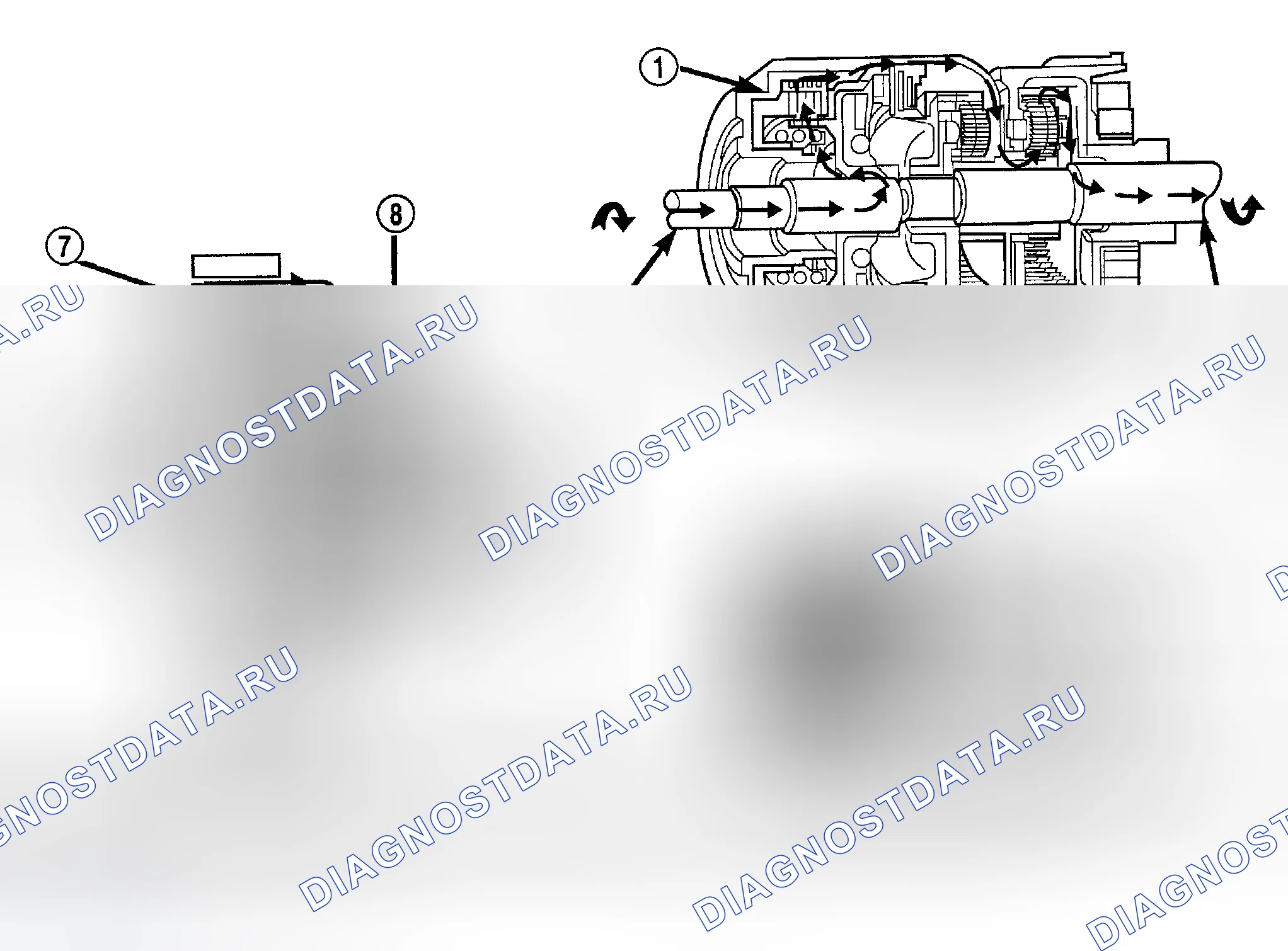 Рис. 285: ОБРАТНЫЙ ПОТОК МОЩНОСТИ. Dodge Pickup R1500 