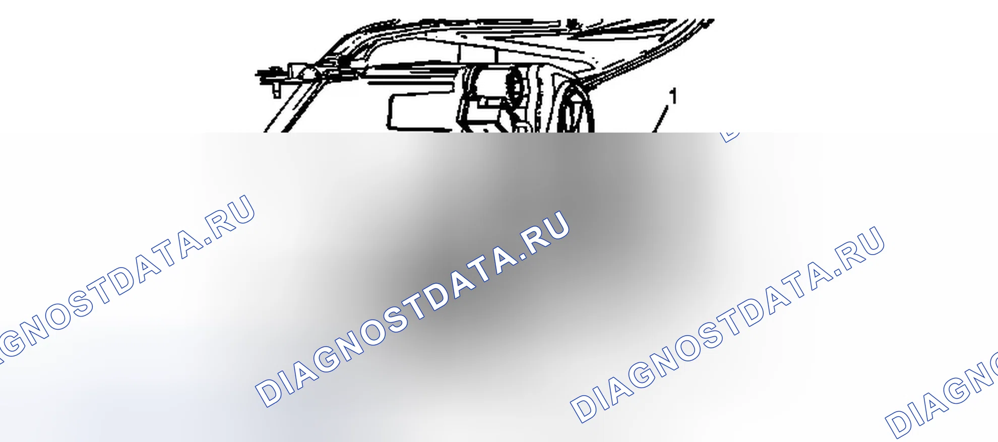 Рис. 18: Замена лампы дневного ходового огня (TT6, TT7, TT8 фара со стороны пассажира). Cadillac SRX II