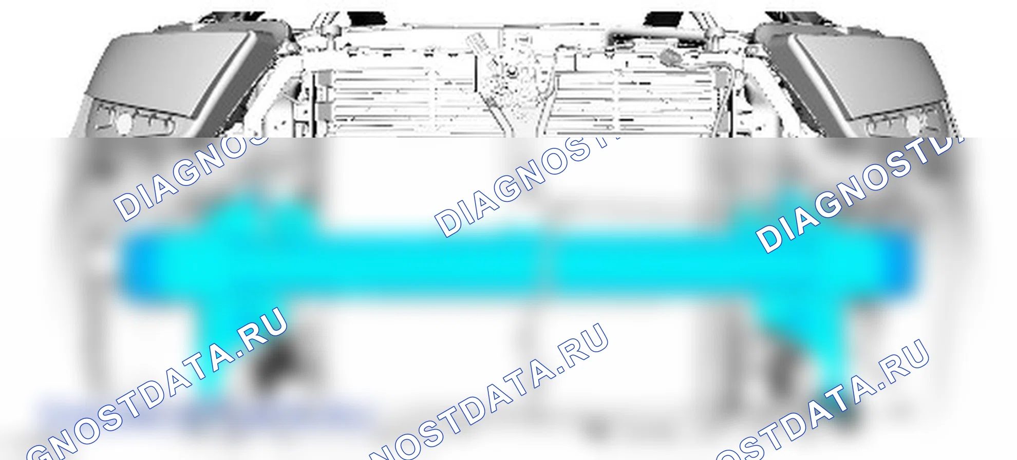 Как снять и установить передний бампер. Ford Edge II