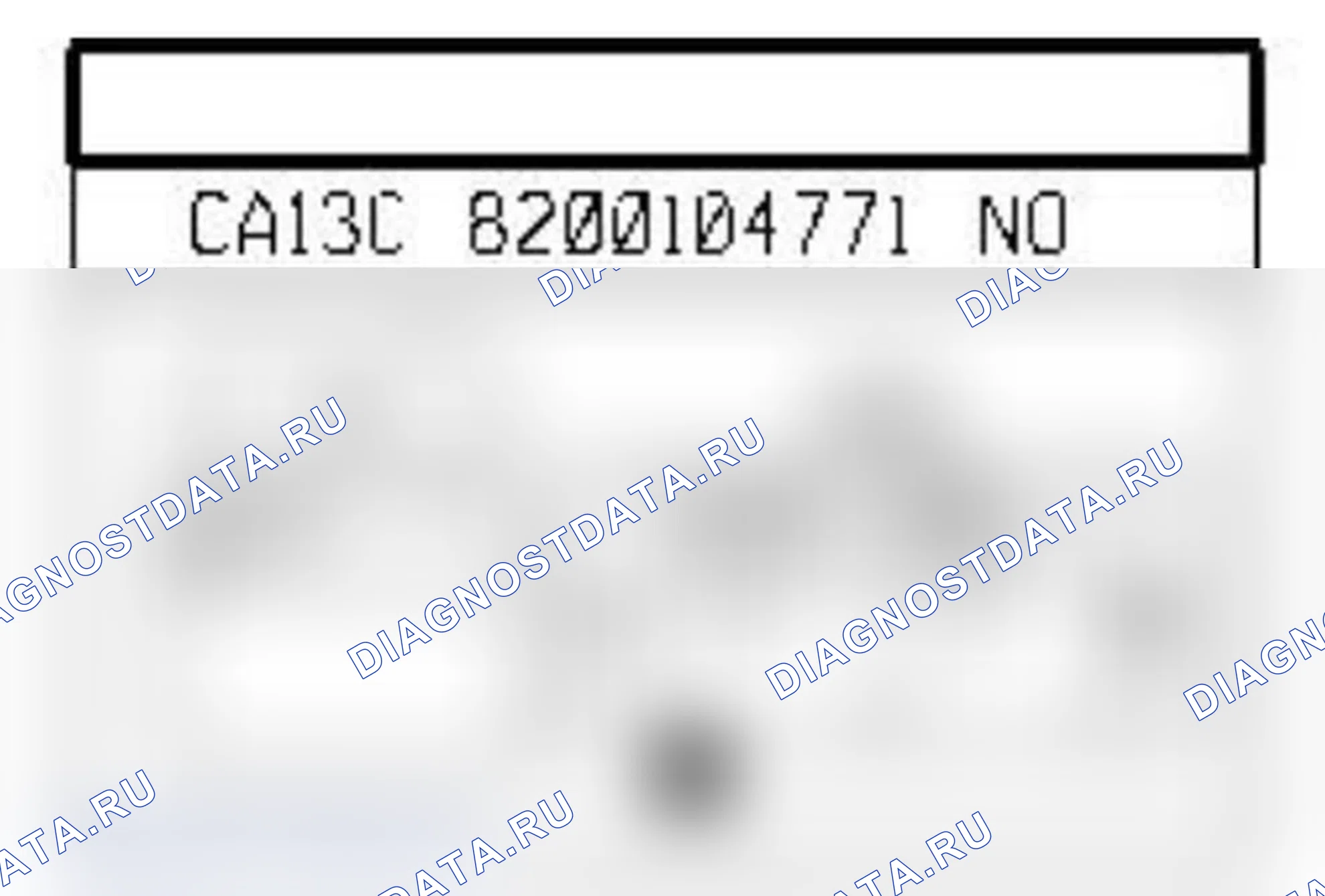 Распиновка разъёма 677 — Насос двустор. действия омыват. ветр. и задн. стекол. Renault Megane II