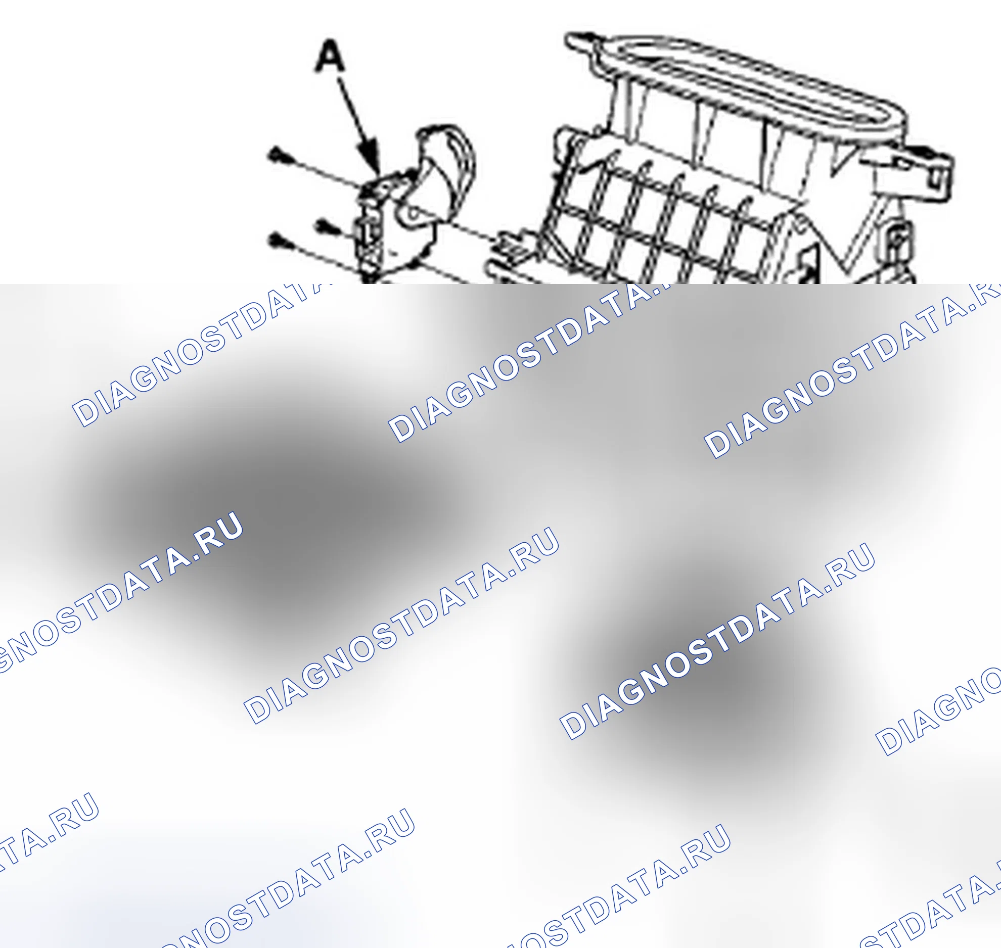 Рис. 65: Замена компонентов воздуходувки. Honda Pilot II