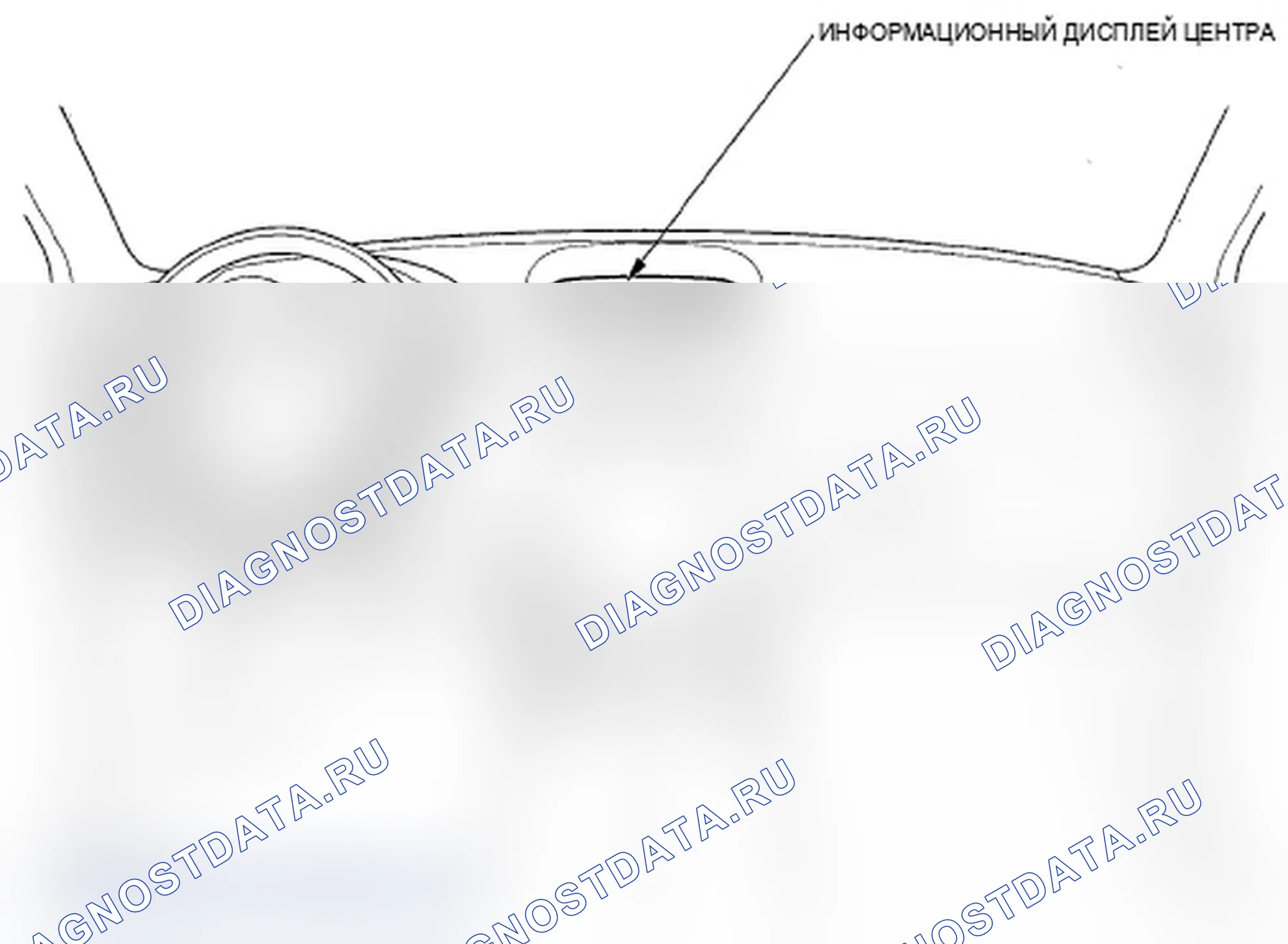 Рис. 36: Указатель расположения компонентов. Acura MDX II