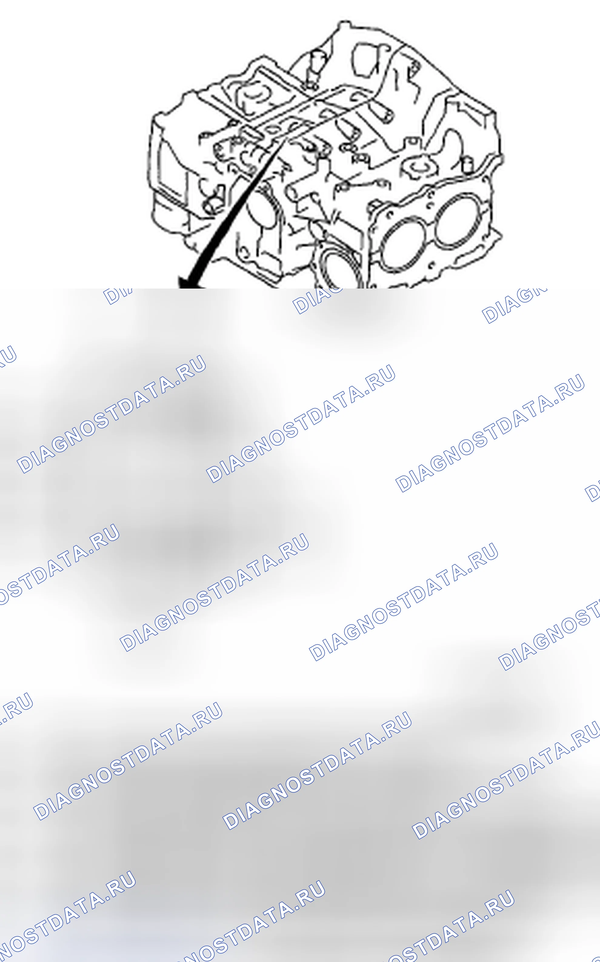 Рис. 225: ЦИЛИНДР И ПОРШЕНЬ. Subaru Outback BP рестайлинг