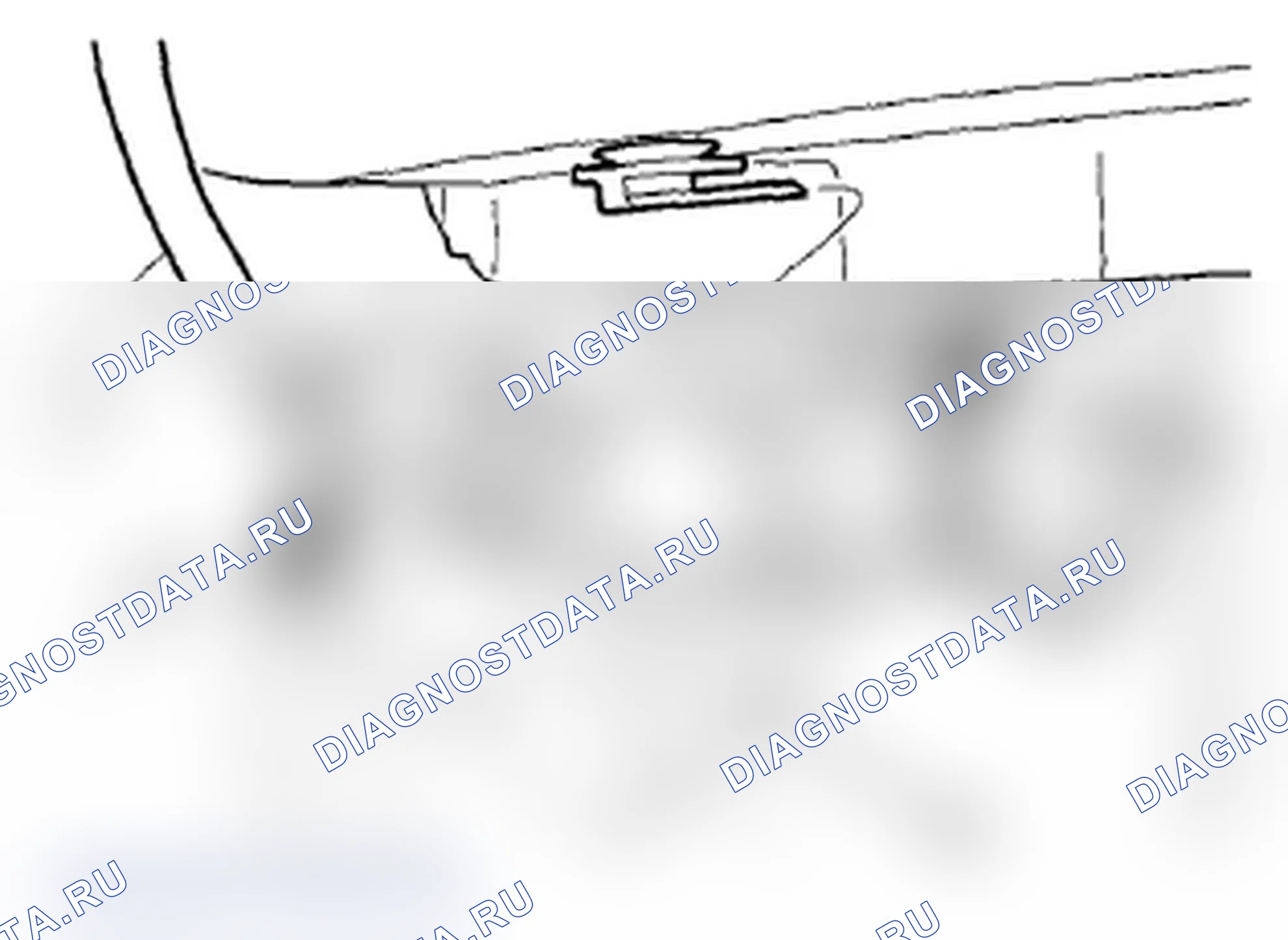 Рис. 28: Замена защелки капота. Acura MDX II рестайлинг