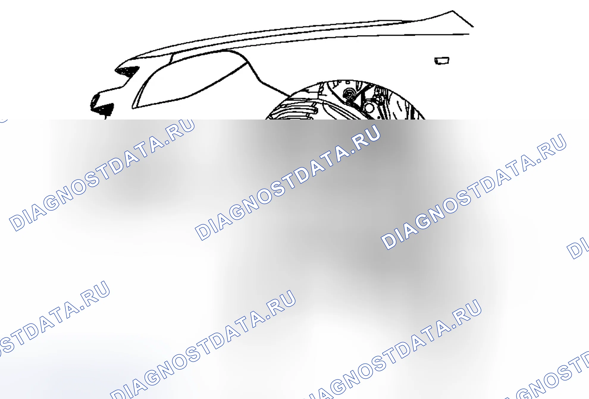 Рис. 1: Замена нижней центральной панели передней рулевой рубки. Chevrolet Malibu VII