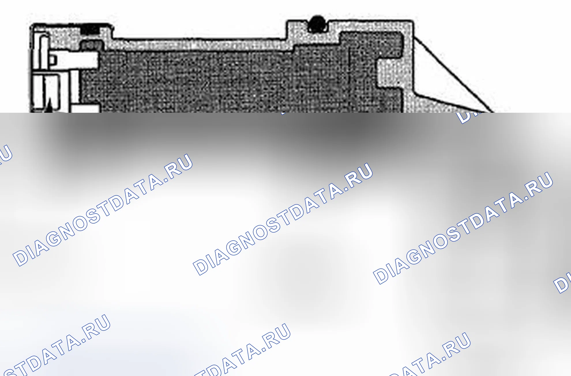Рис. 443: Датчик скорости выходного вала (промежуточного вала). Honda Odyssey IV