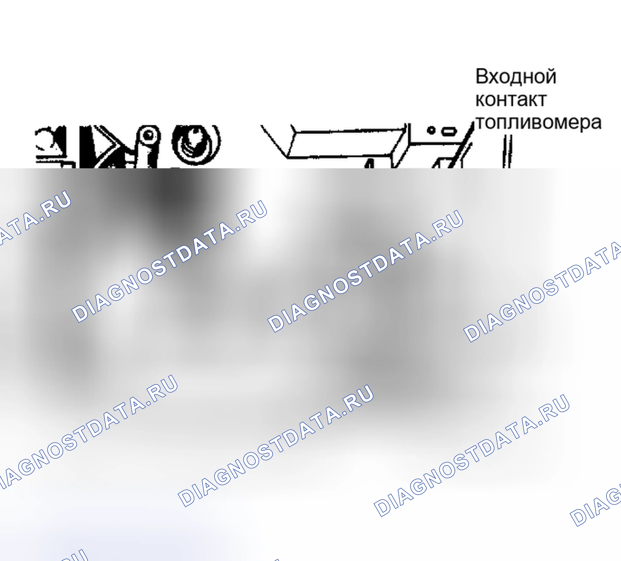 Рис. 10: Испытание цепи топливомера (Daytona и LeBaron кабриолет/купе). Dodge Daytona I
