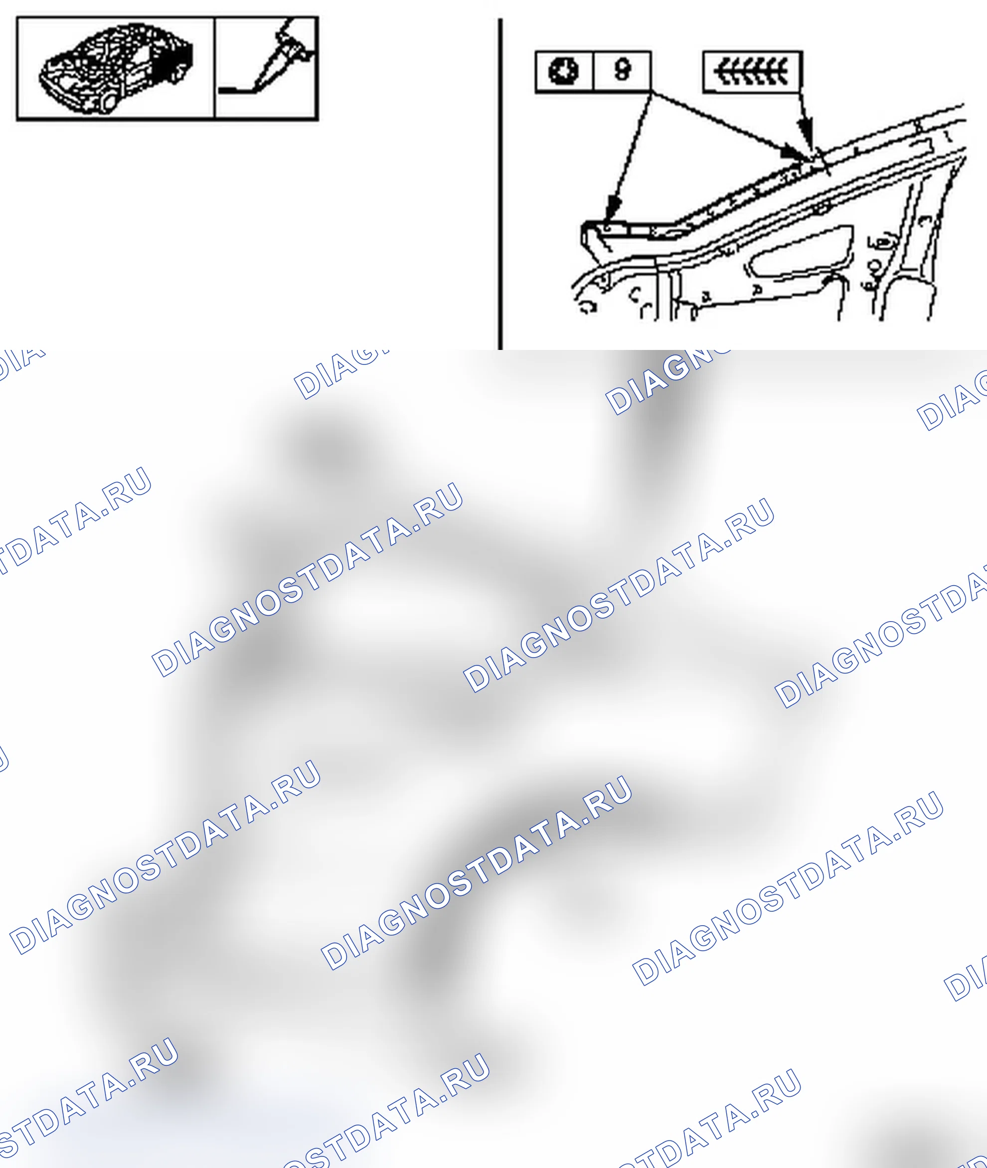 Замена боковой панели (модель F08). Opel Astra G