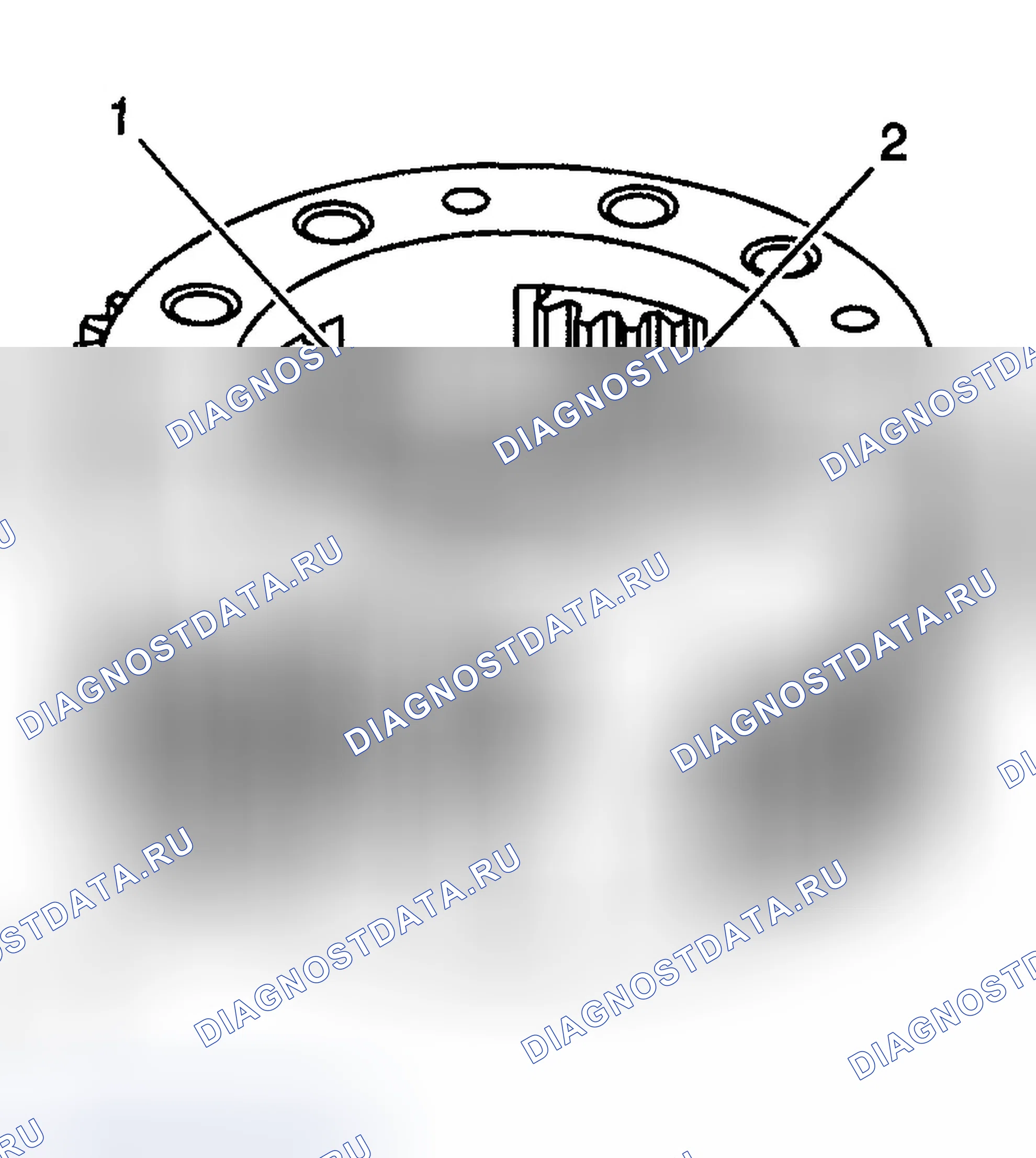 Рис. 307: Дифференциальные компоненты. Chevrolet Suburban K2500 GMT800