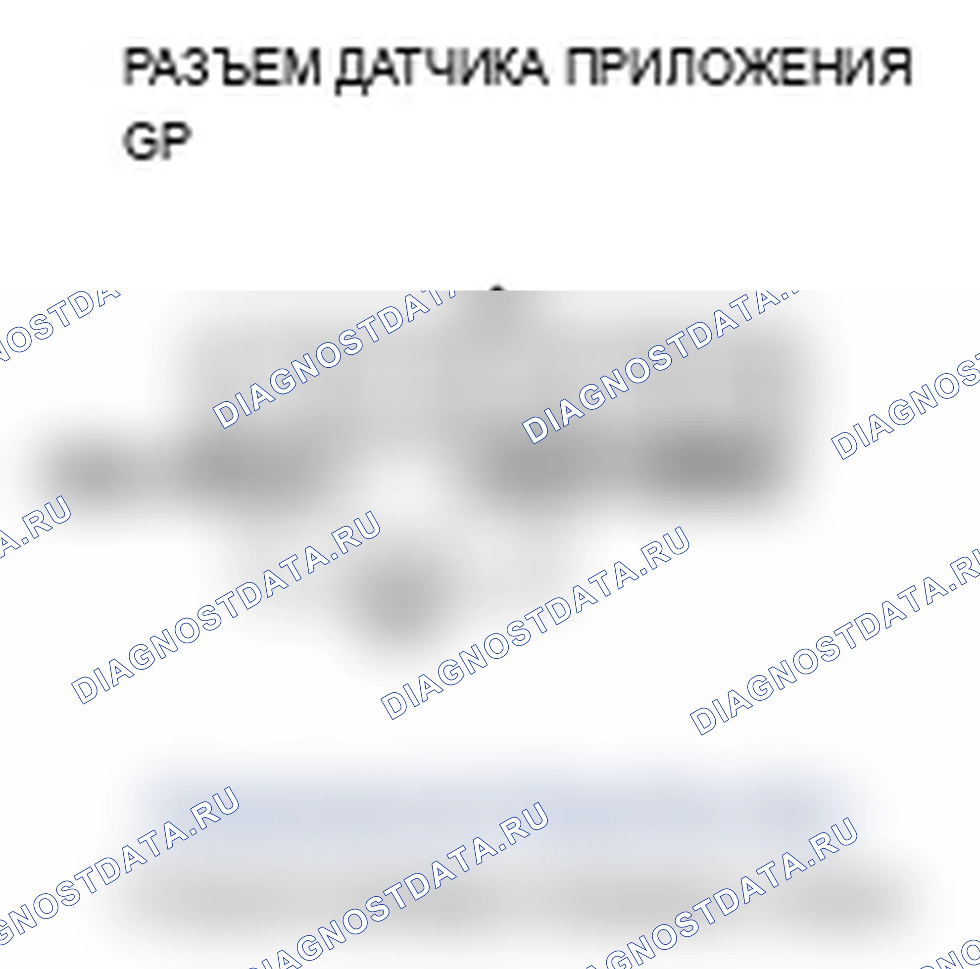 Рис. 50: P2122 расшифровка кода ошибки: низкое напряжение цепи датчика A APP (датчика D положение дроссельной заслонки). Acura RDX I