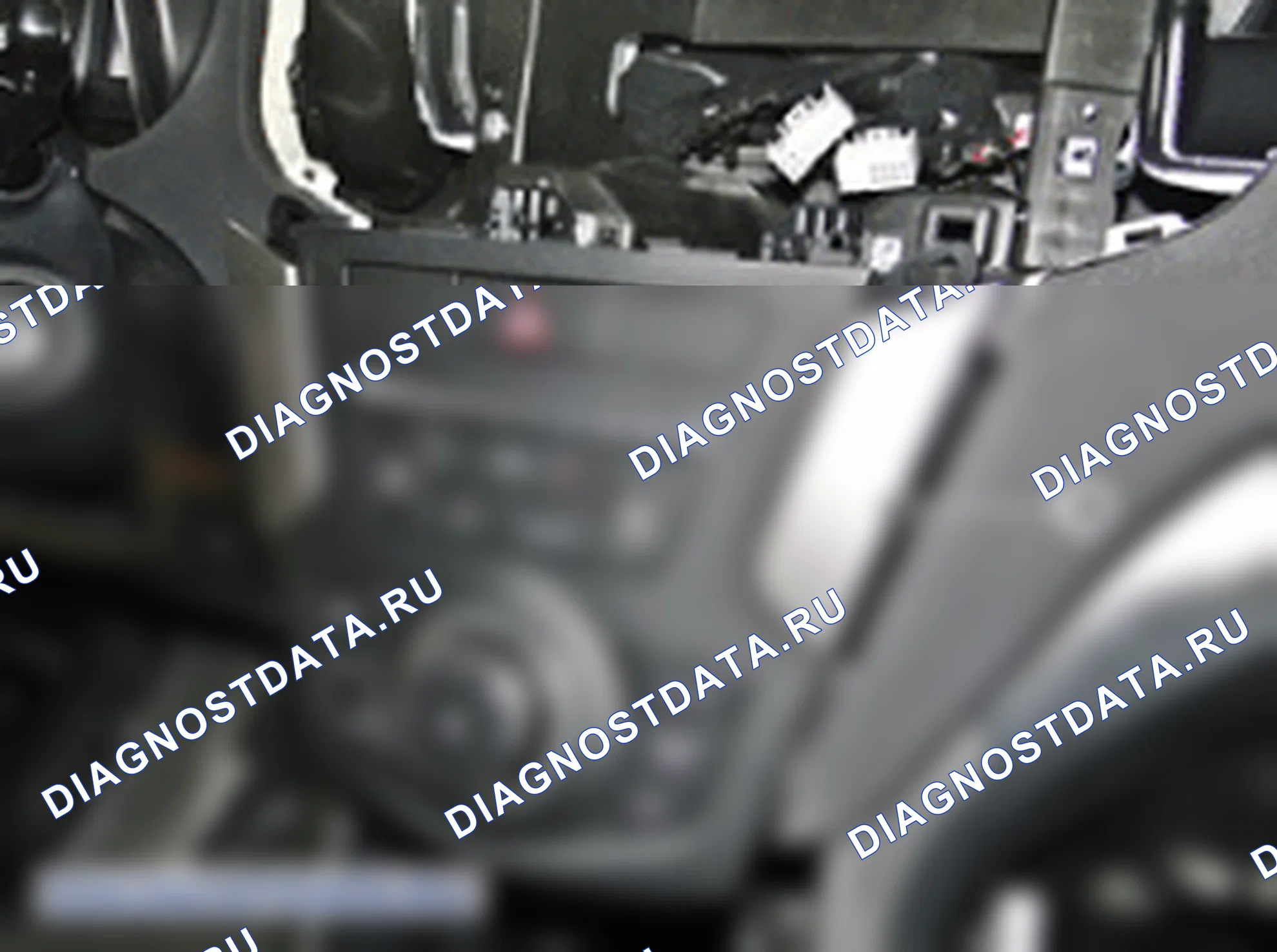 Замена блока управления обогревателем и кондиционером (DATC). Hyundai Santafe Sport DMA