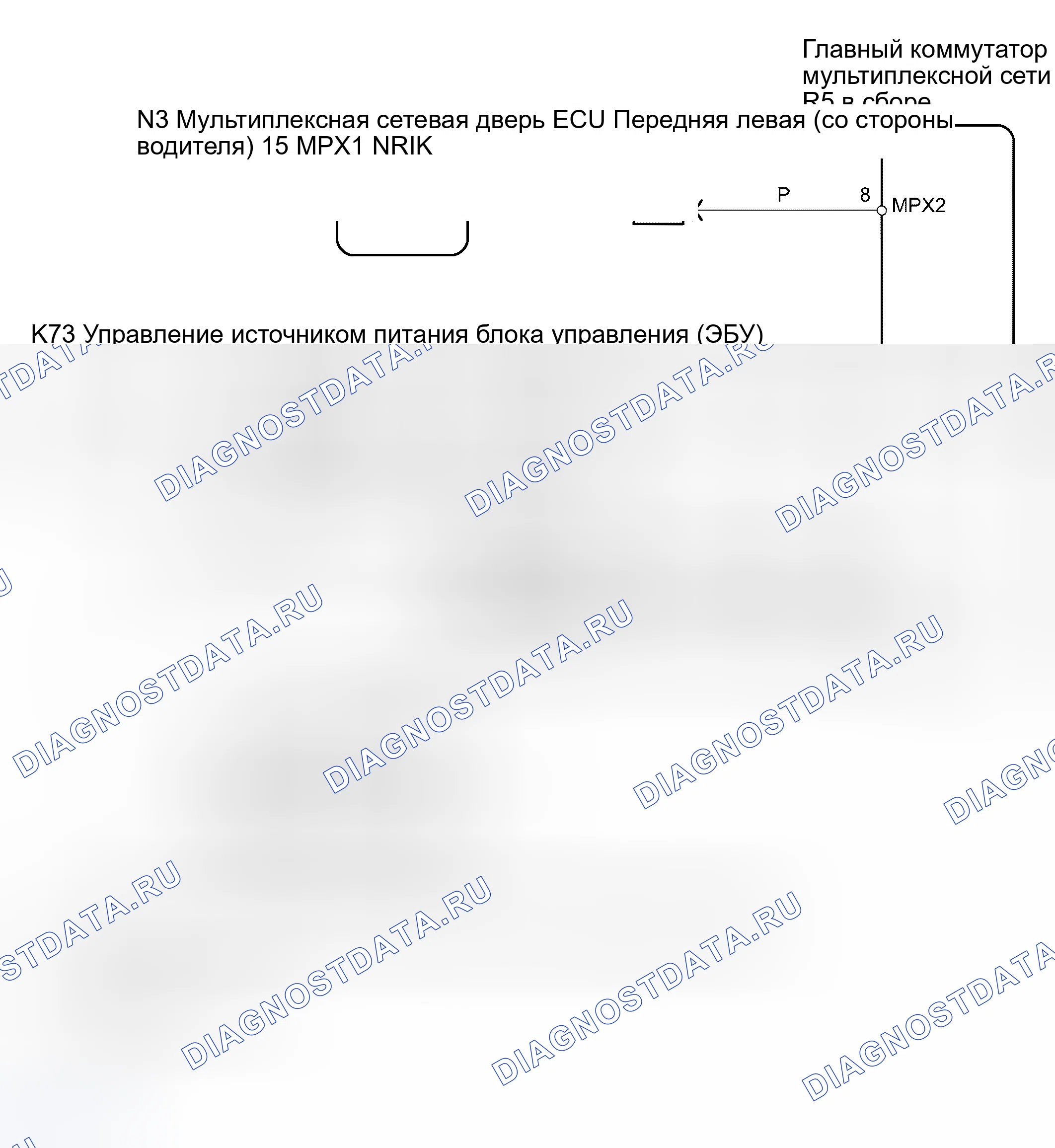 Рис. 11: электросхема. Haval H8 I