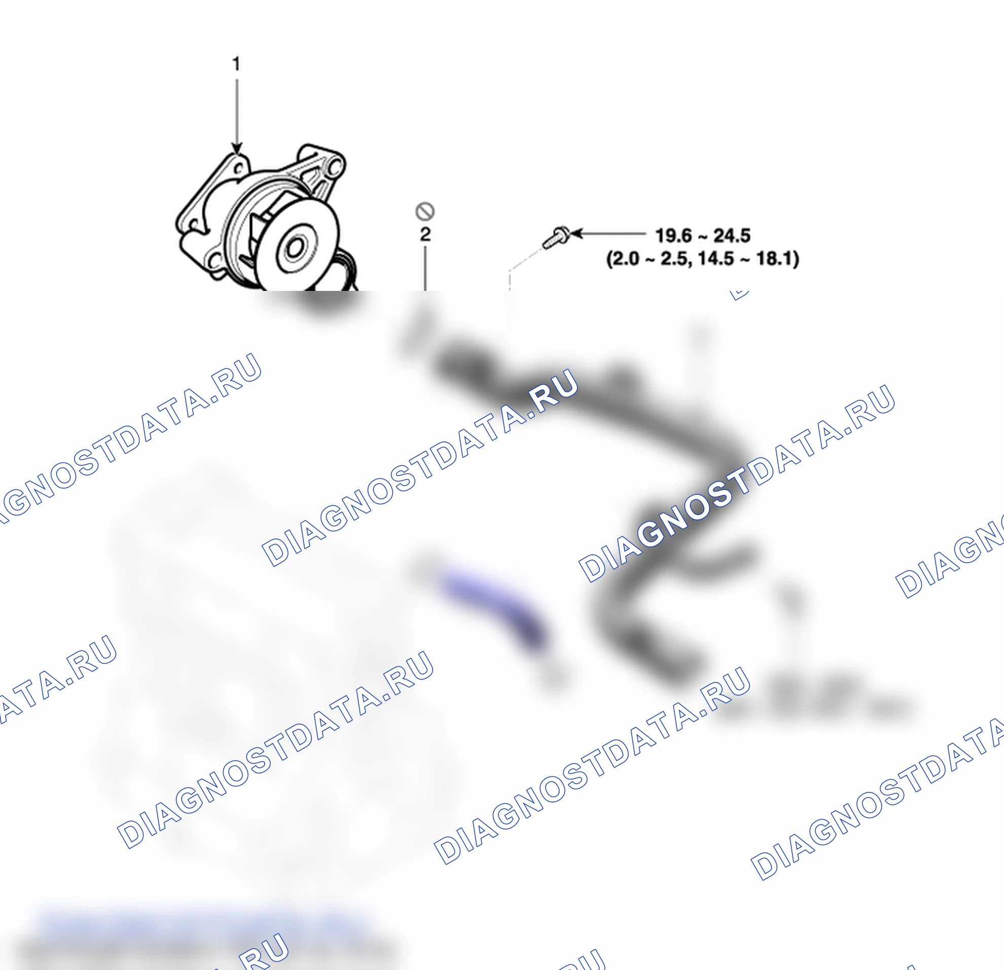 Детали водяного насоса. Hyundai GRAND i10/Xcent BA