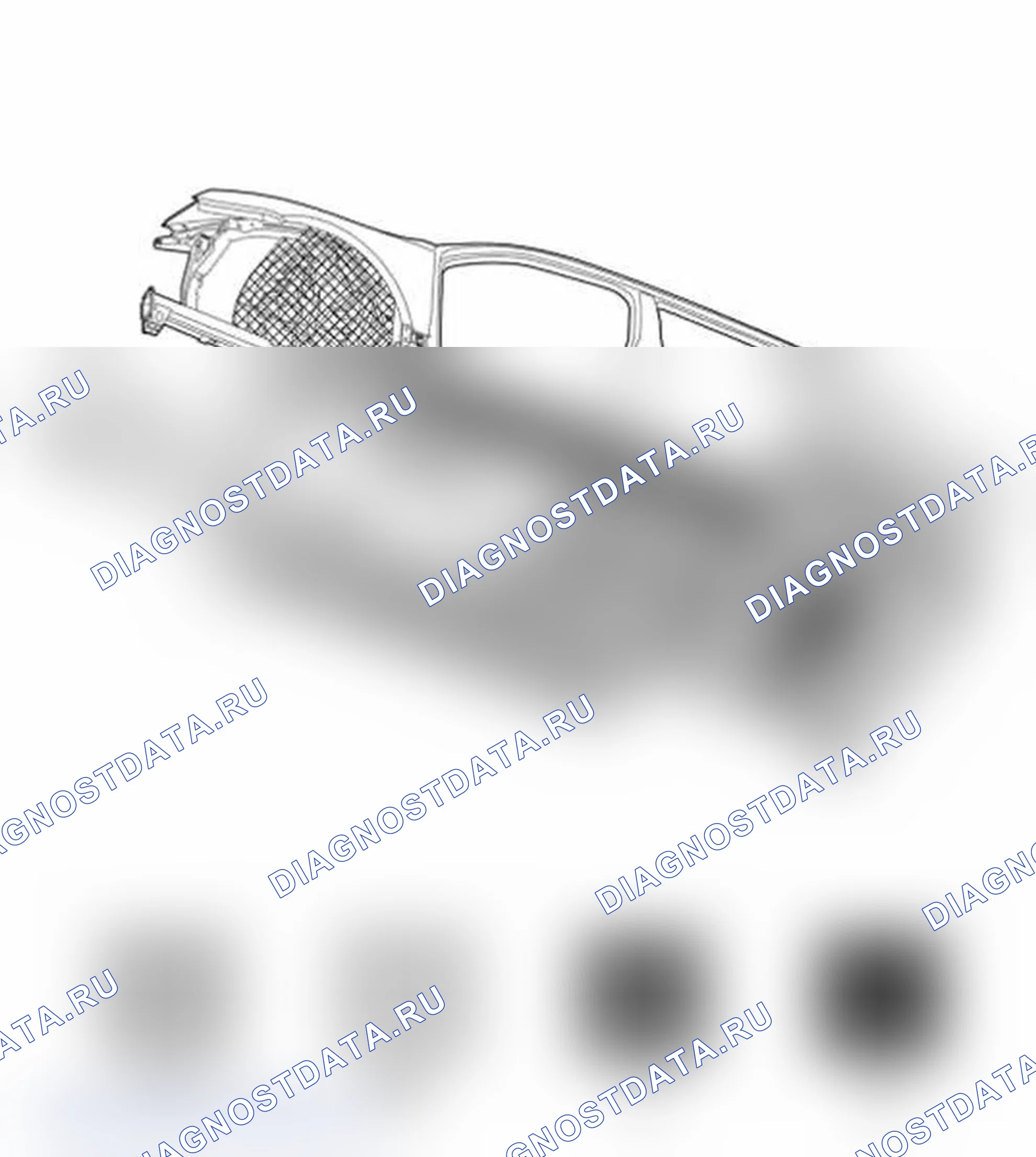 Рис. 223: Неокрашенный корпус. Porsche Cayenne Turbo I рестайлинг