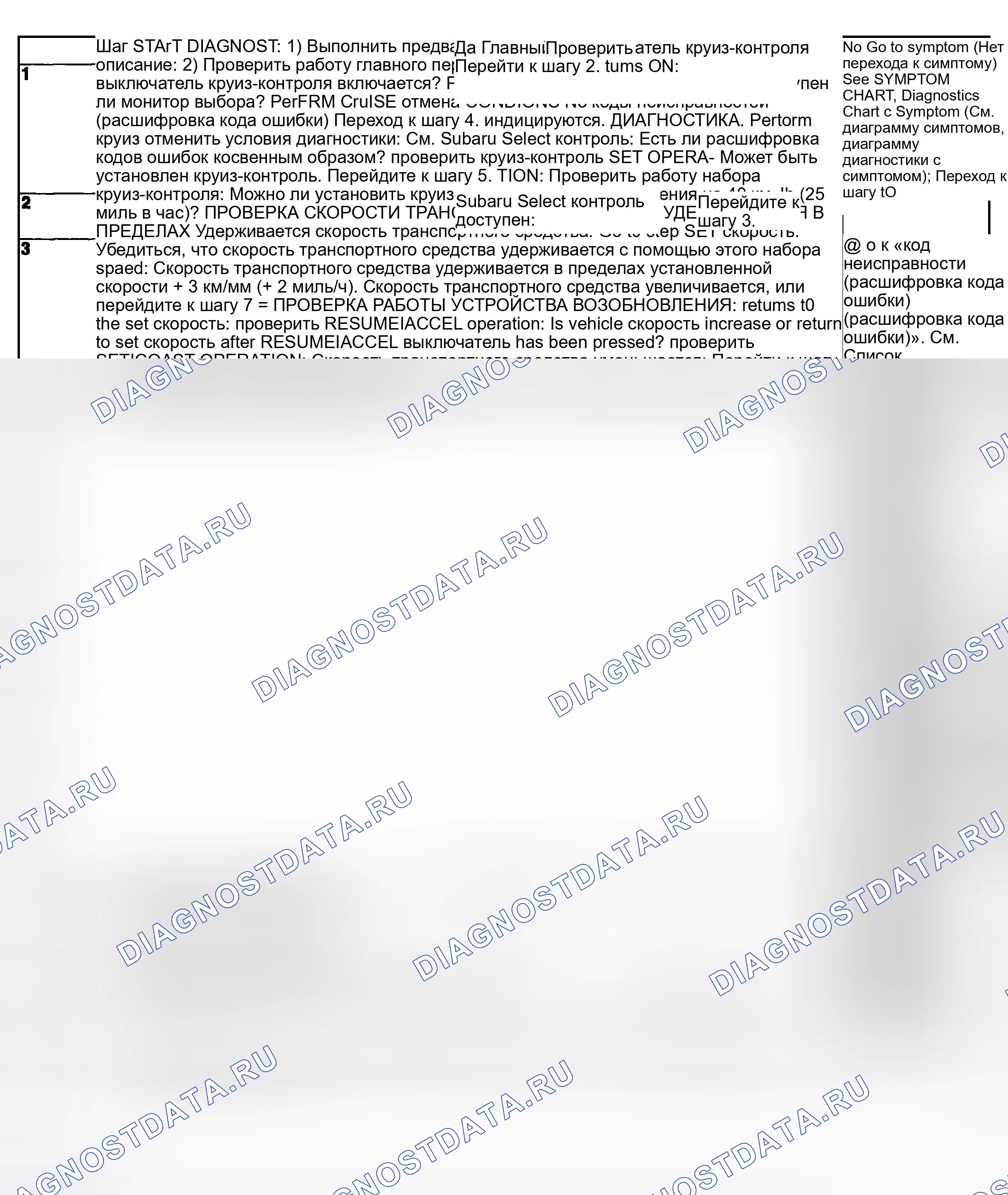 Рис. 25: ПОРЯДОК ВЫПОЛНЕНИЯ РАБОТ. Subaru Impreza GD/GC/GG рестайлинг
