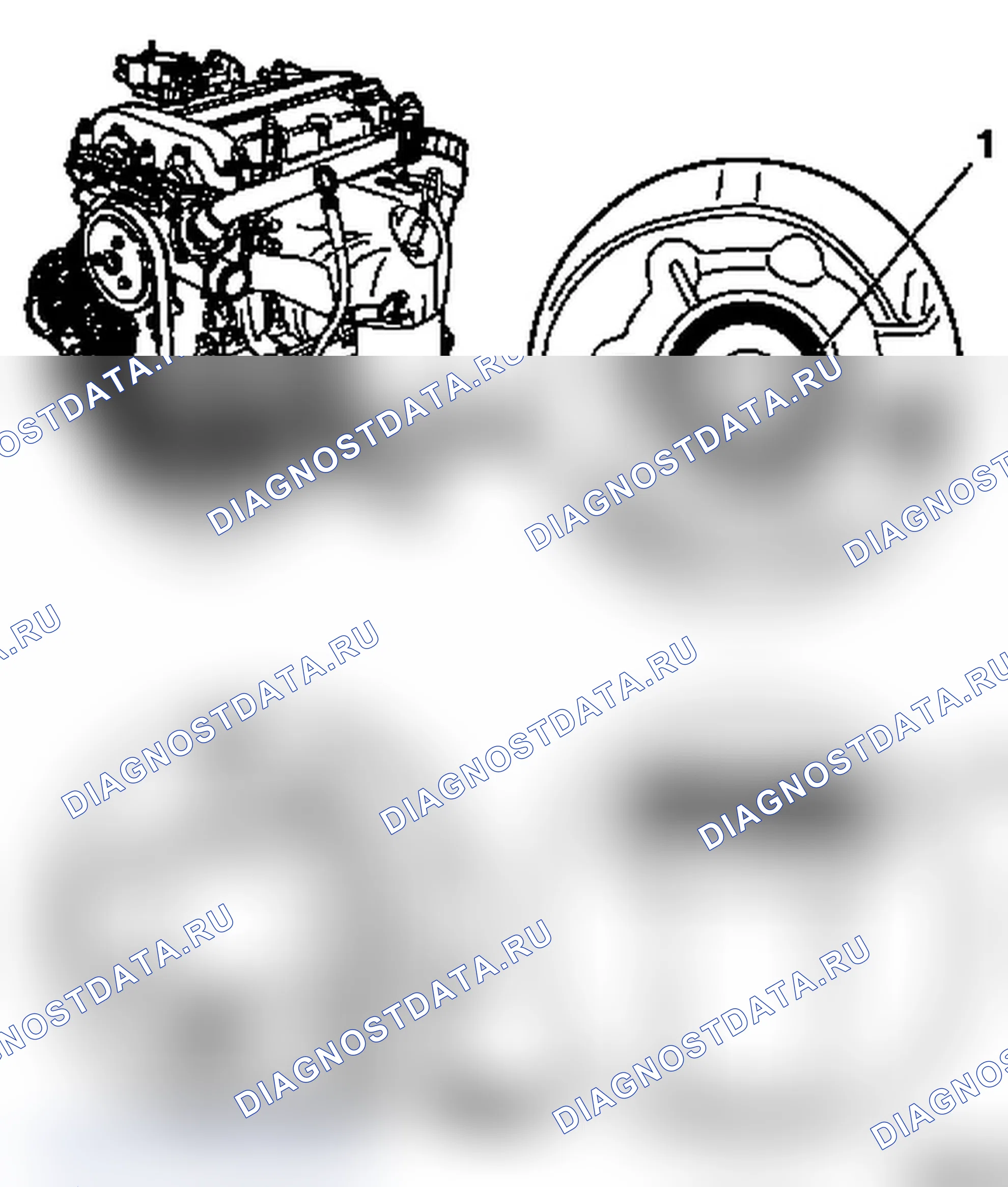 J321500 Замена уплотнительного кольца коленвала спереди (Z 12 XE, Z 12 ХЕР, без кондиционера, правостороннее управление). Opel Agila A рестайлинг