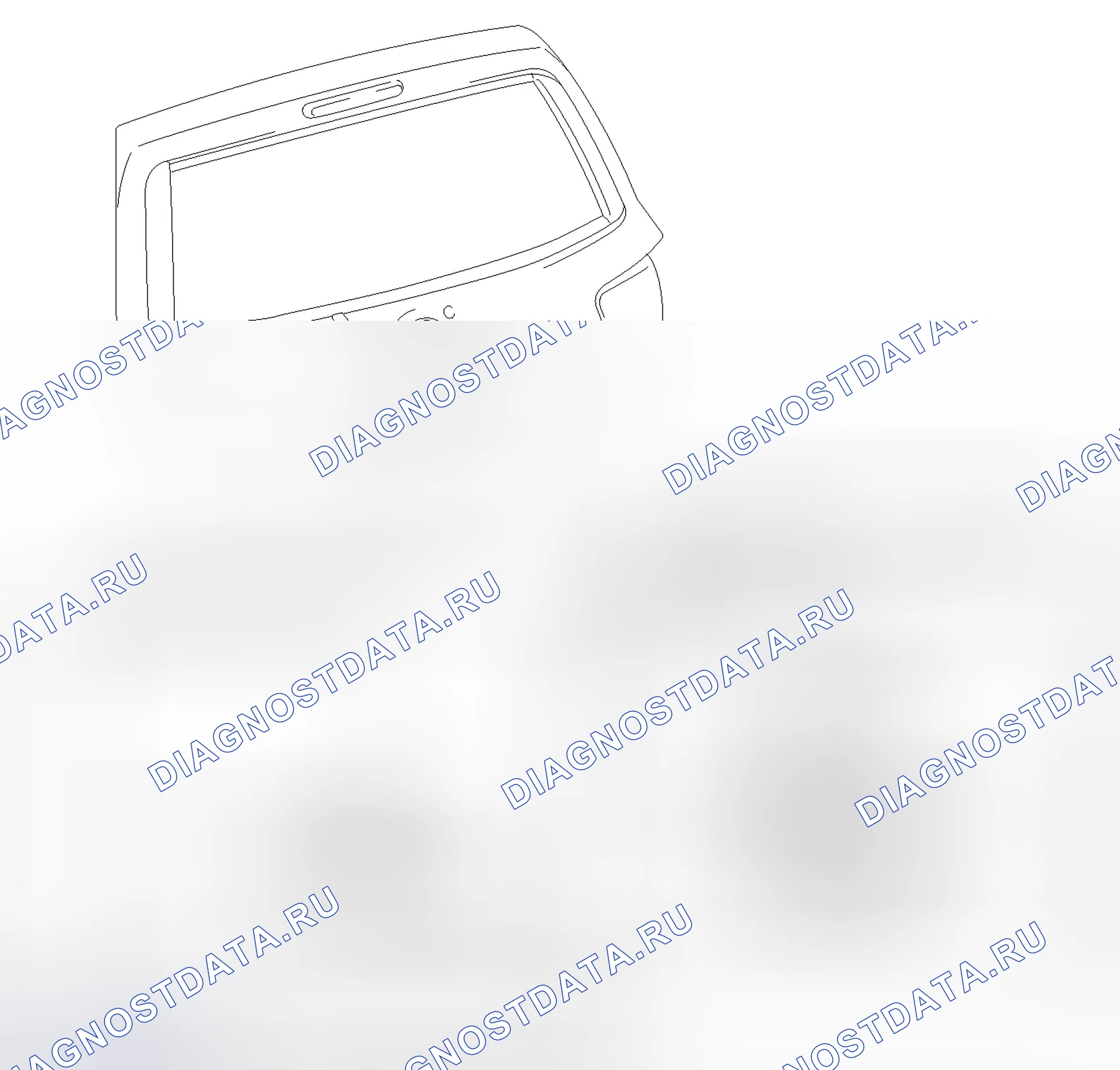 Рис. 51: ИЛЛЮСТРАЦИЯ. Toyota Sequoia II рестайлинг