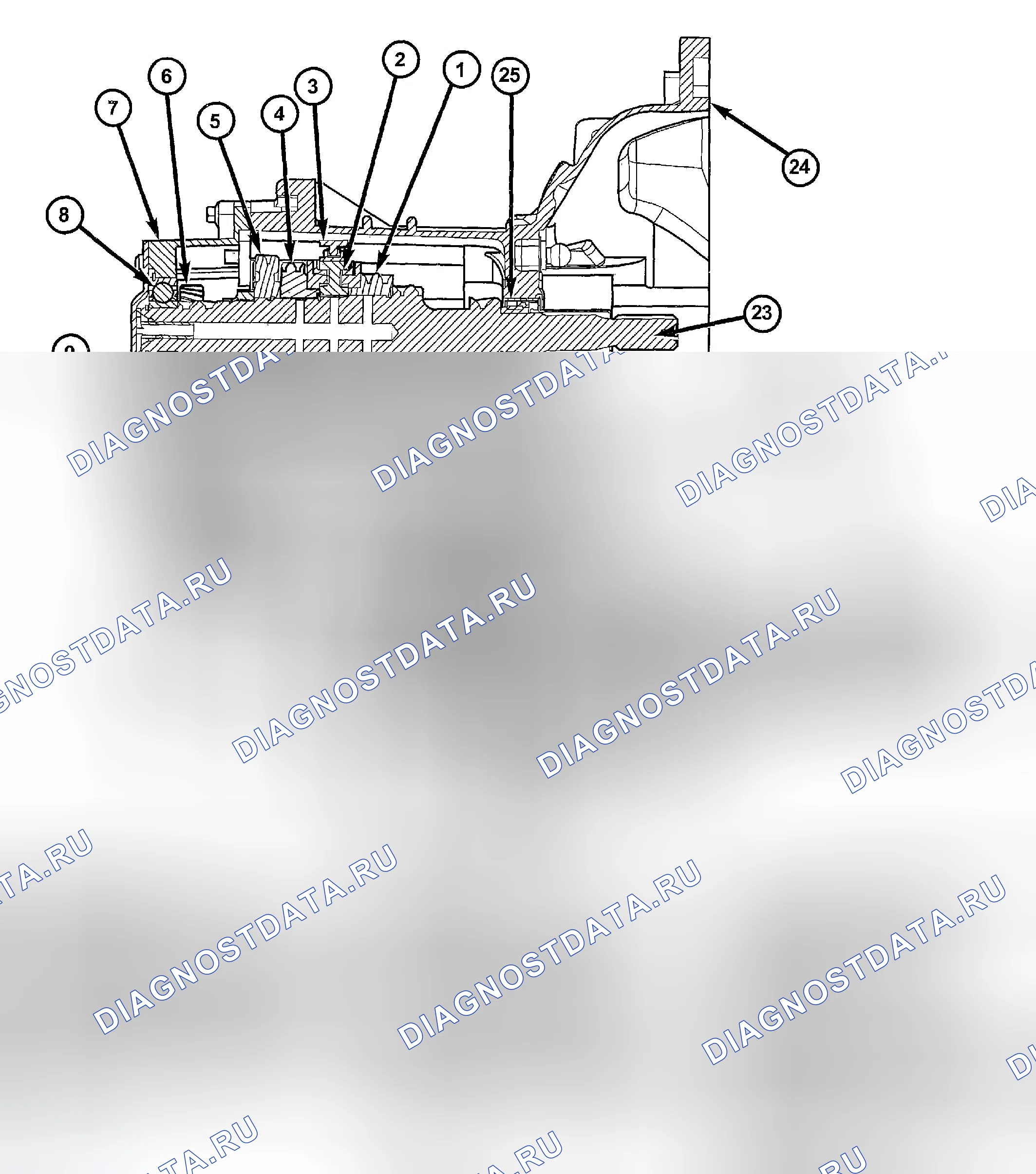 Рис. 31: ОПИСАНИЕ механической трансмиссии (мкпп). Chrysler Town & Country IV
