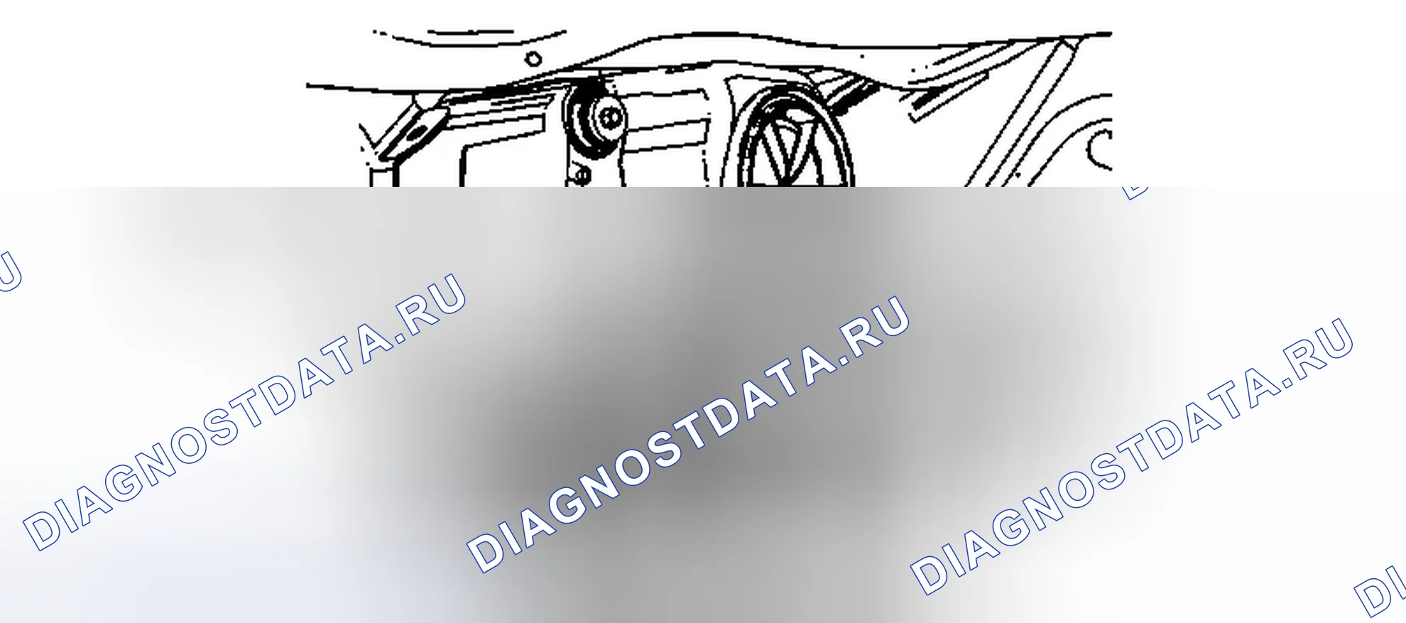 Рис. 51: Замена лампы фары - правая сторона (T84, T85). Cadillac SRX II