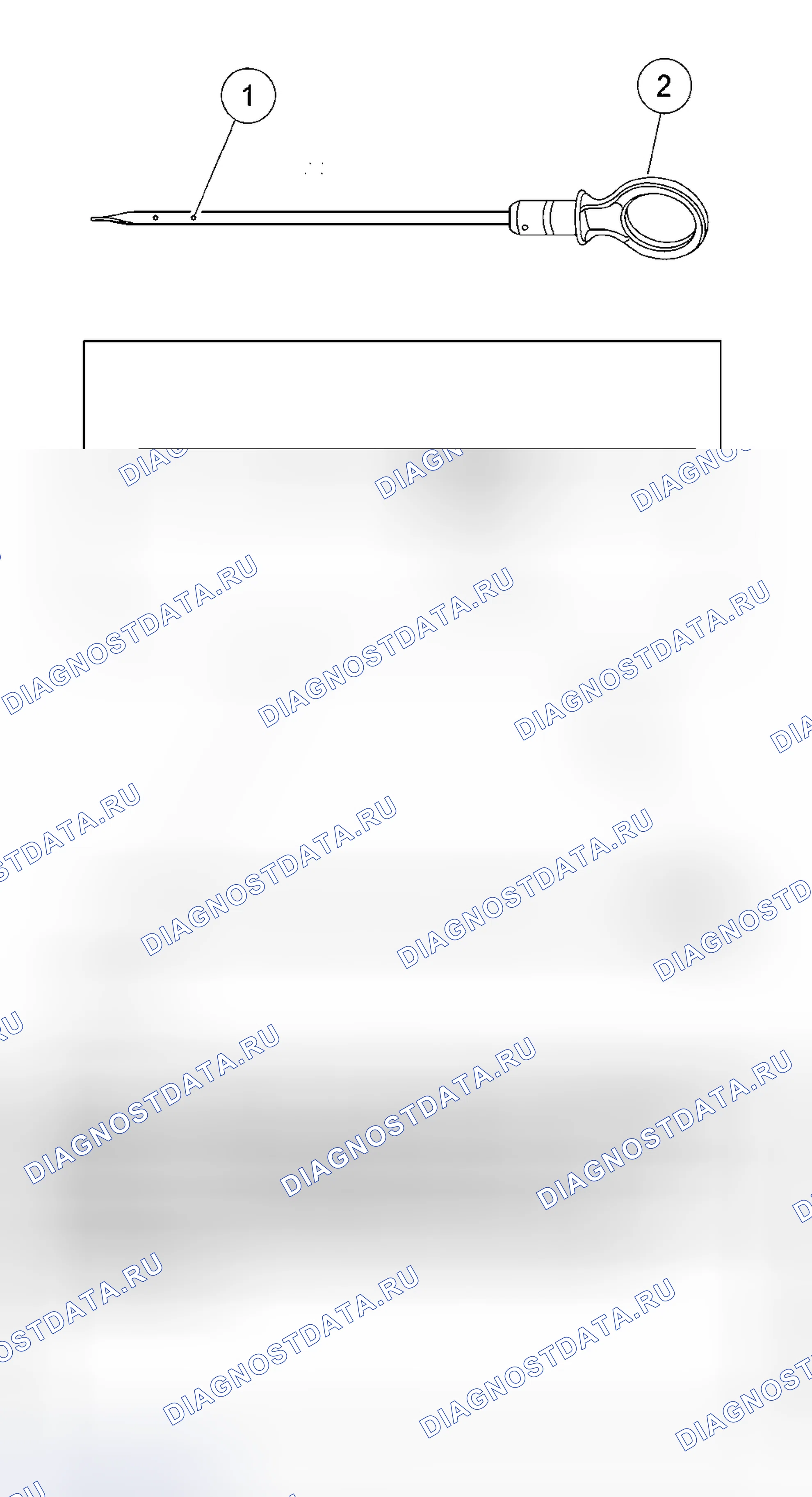 Рис. 575: Установка уровня трансмиссионной жидкости (CVT). Hyundai Mistra II