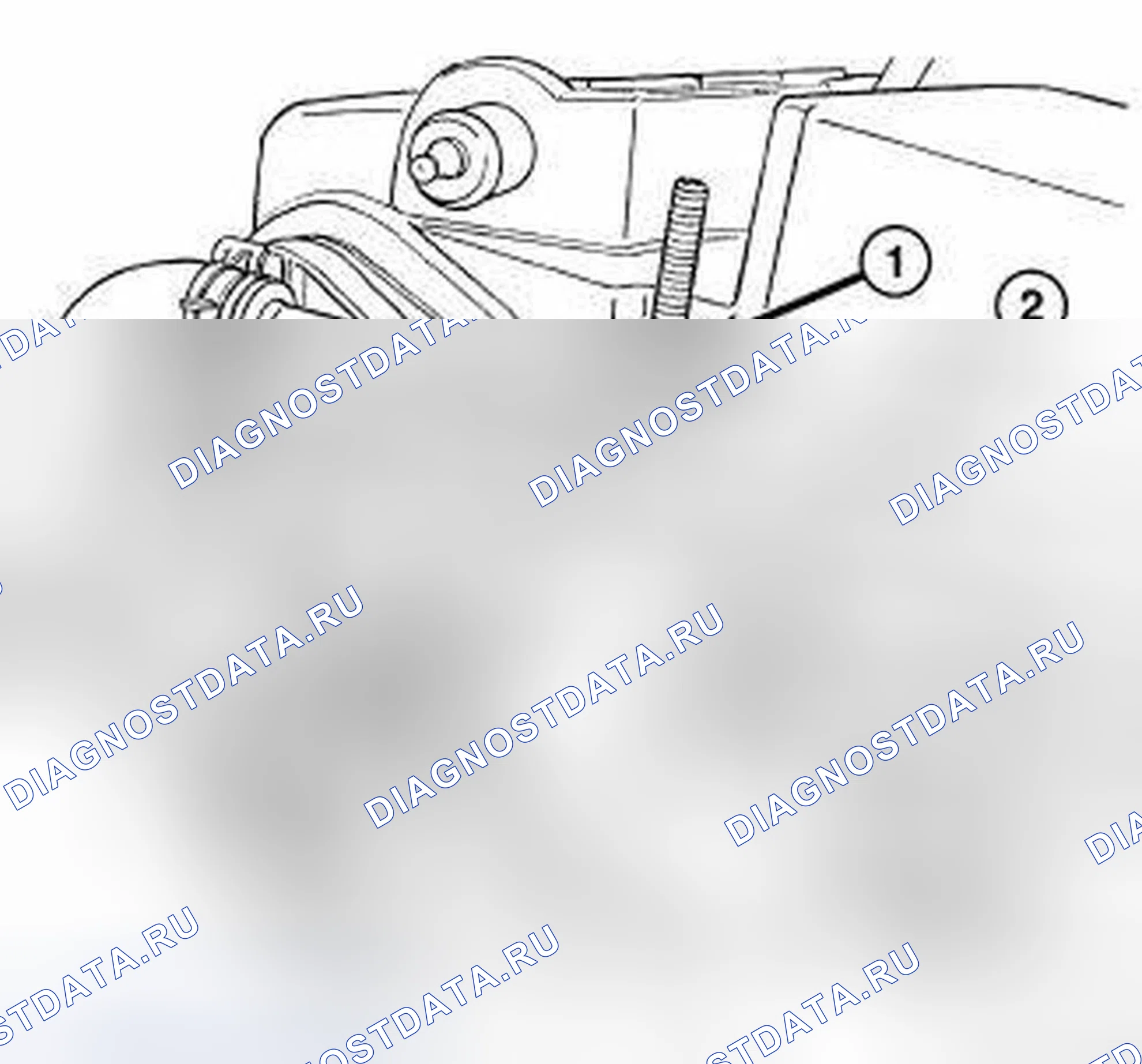 Рис. 574: ЛИНИЯ ВОЗВРАТА ХЛАДАГЕНТА. Jeep Compass I рестайлинг 2