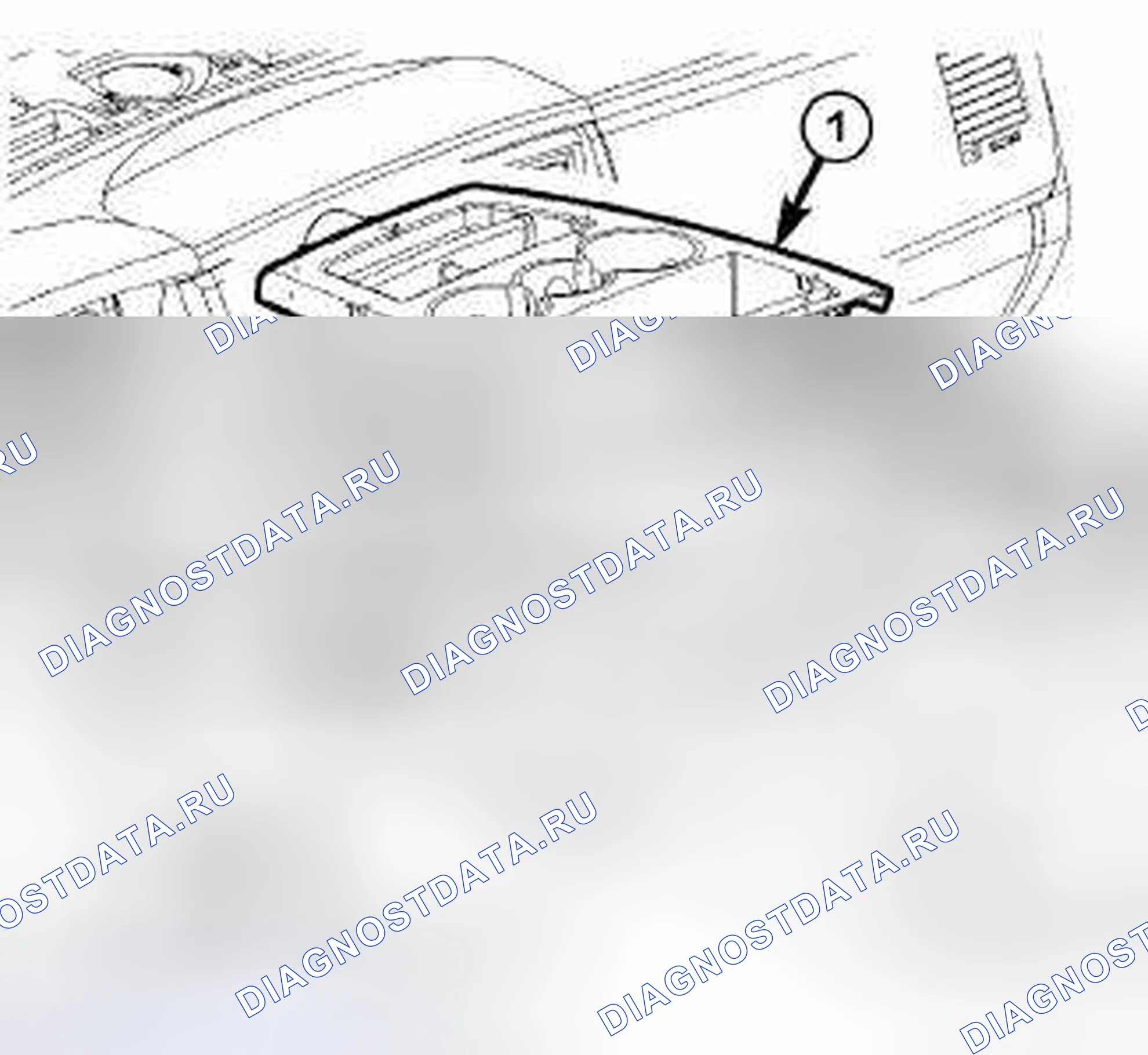 Рис. 392: Полноэтажная консоль. Dodge Cab & Chassis R3500 HD final