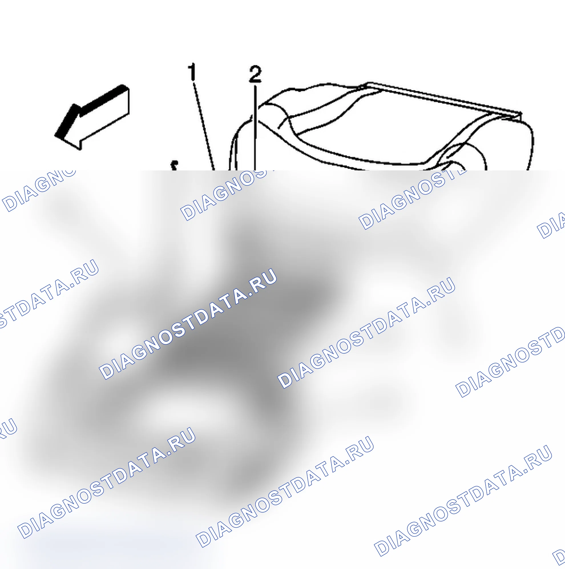 Рис. 13: Порядок демонтажа. Chevrolet Silverado 1500 