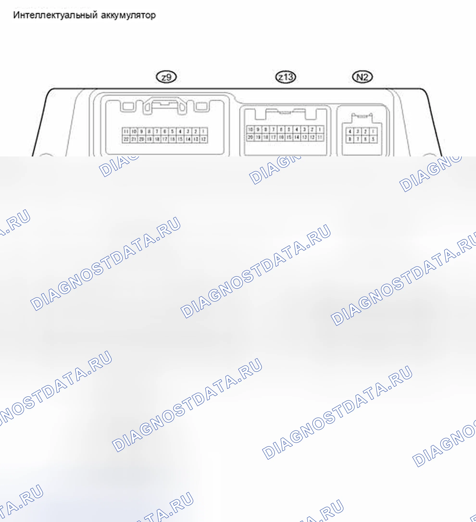 Рис. 767: КЛЕММЫ ЭБУ. Haval H6S I