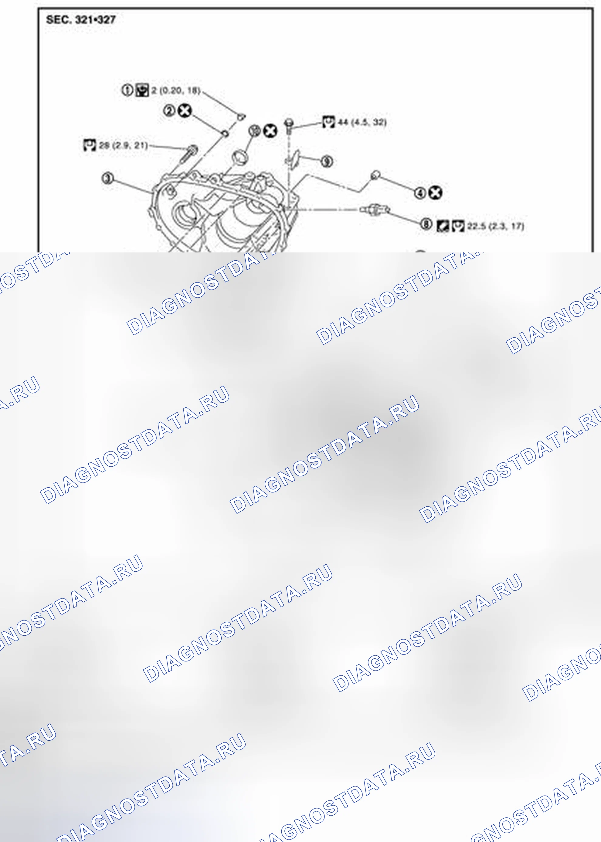 Рис. 9: КОРПУС И КОЖУХ. BMW 4 серия F32/F33 рестайлинг