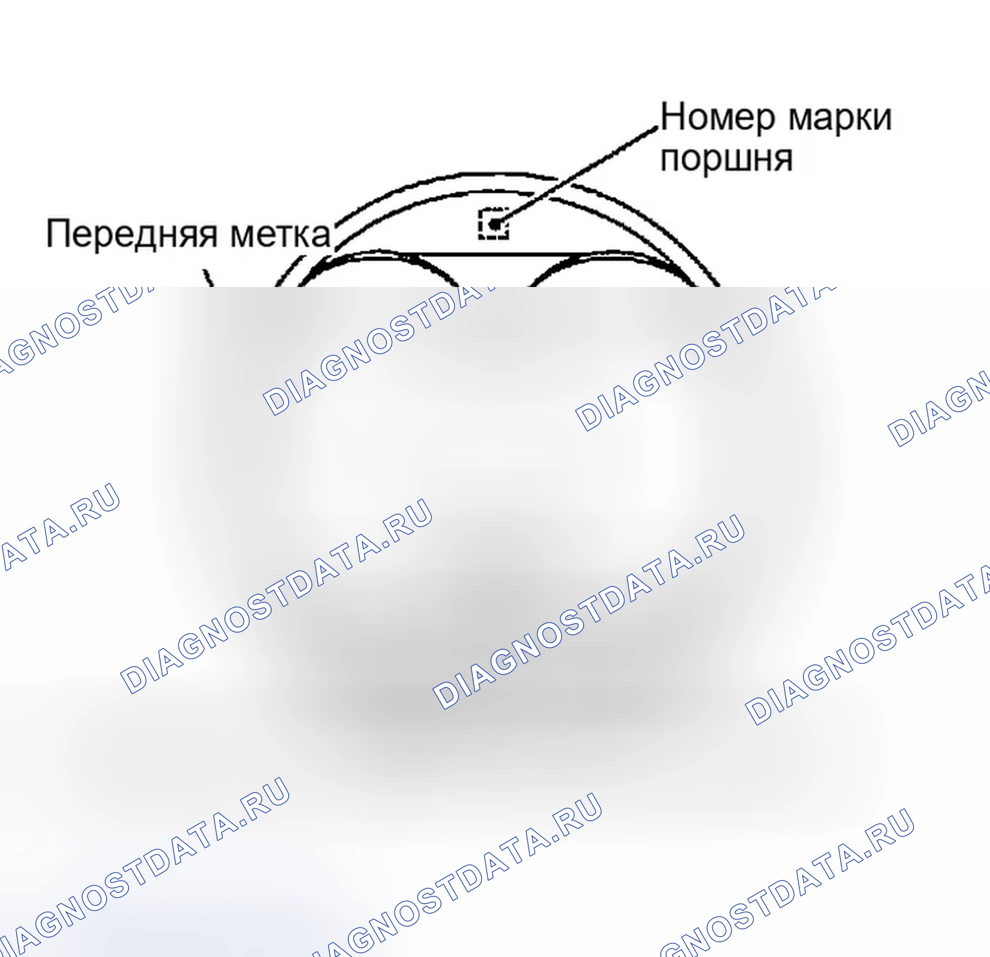 Рис. 335: При повторном использовании блока цилиндров. Infiniti FX35 I