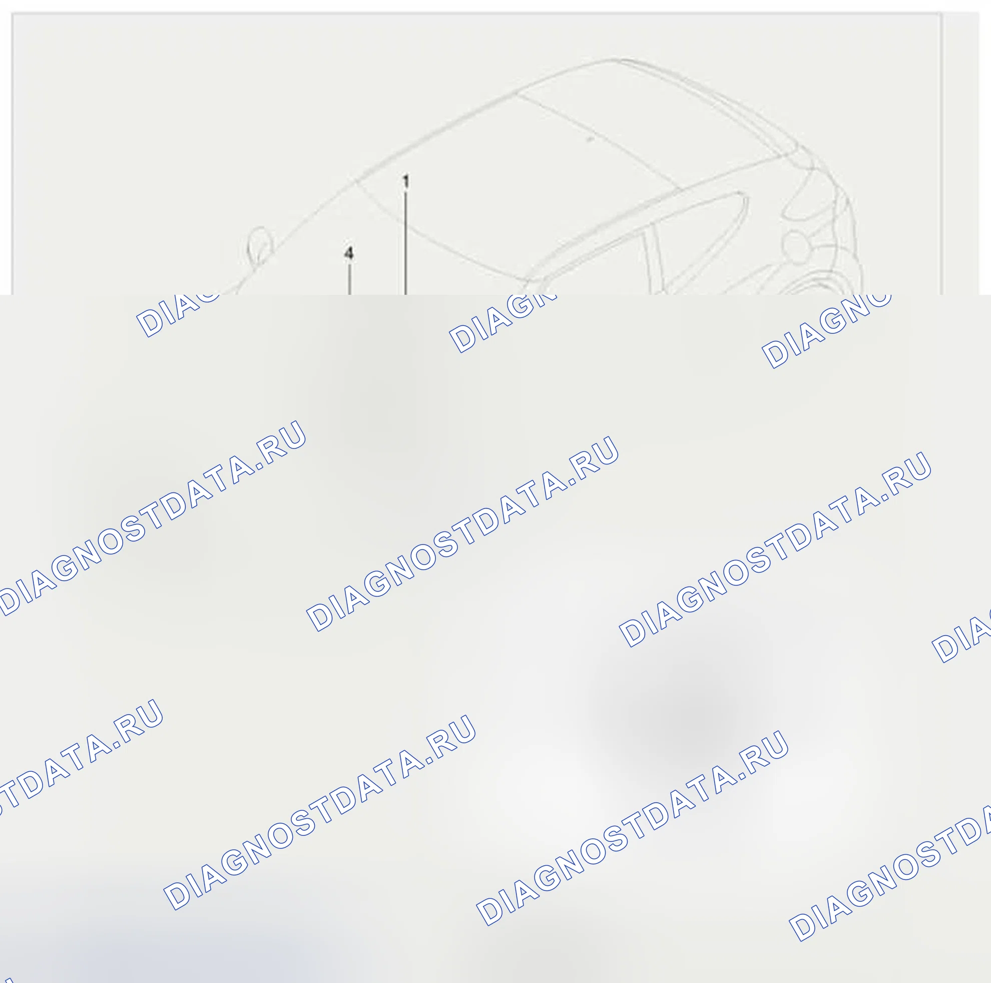 Рис. 1: Расположение компонентов. Hyundai Veloster I