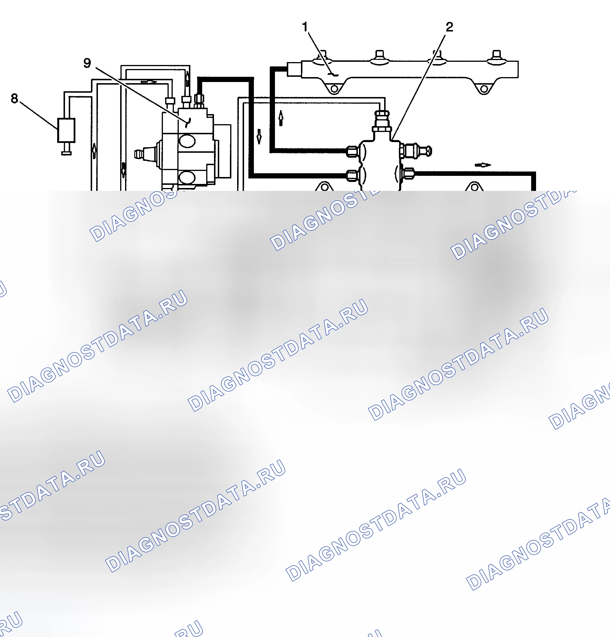 Рис. 9: ТОПЛИВНЫЕ СИСТЕМЫ. Chevrolet Silverado 1500 HD 