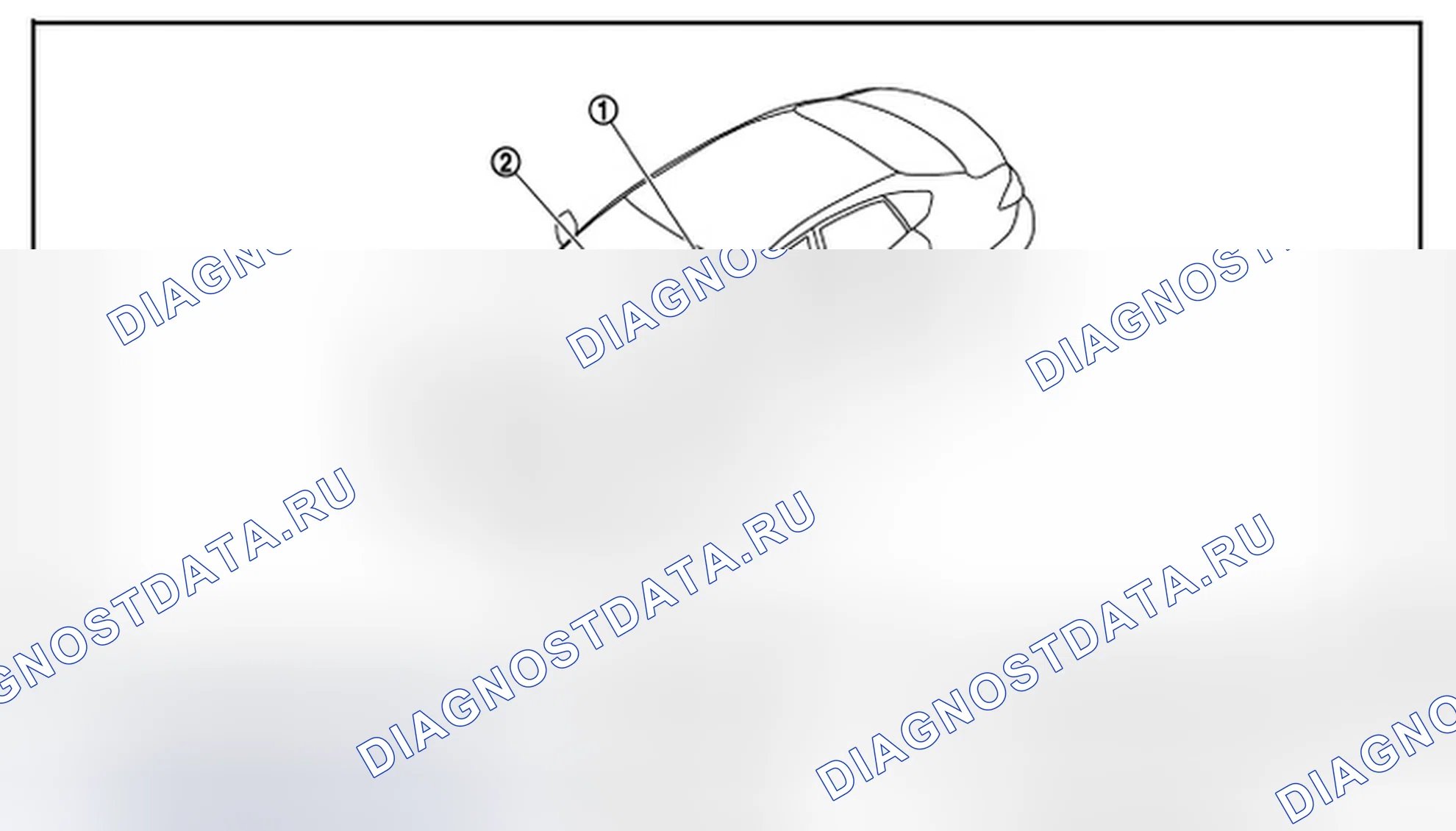 Рис. 49: Расположение компонентов. Infiniti M56 IV
