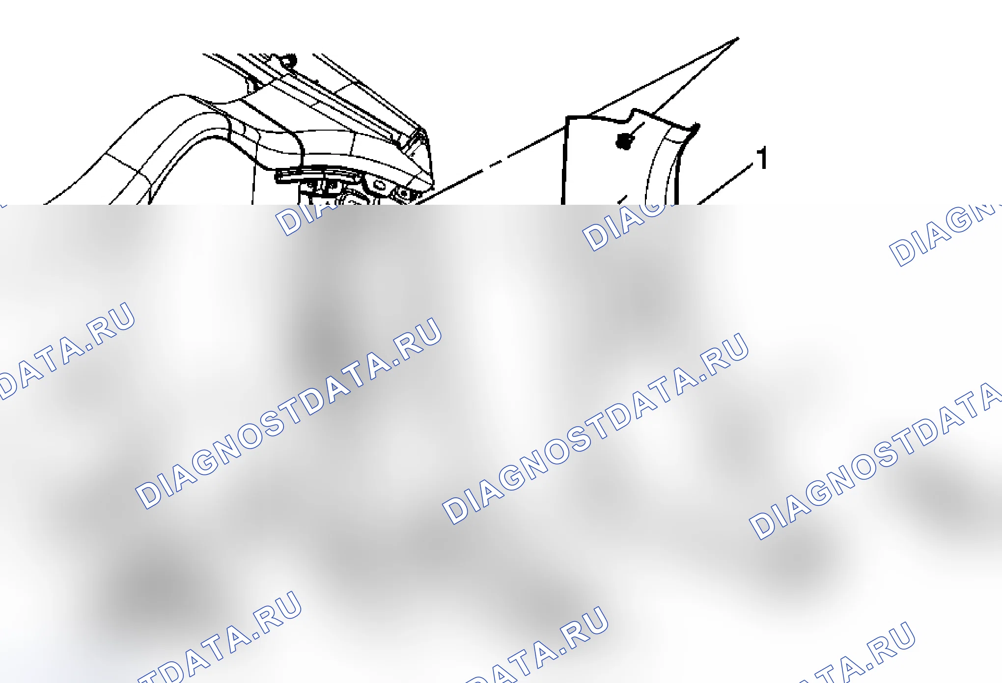 Рис. 5: Замена панели отделки стойки замка кузова (кабриолет). Pontiac Solstice I final