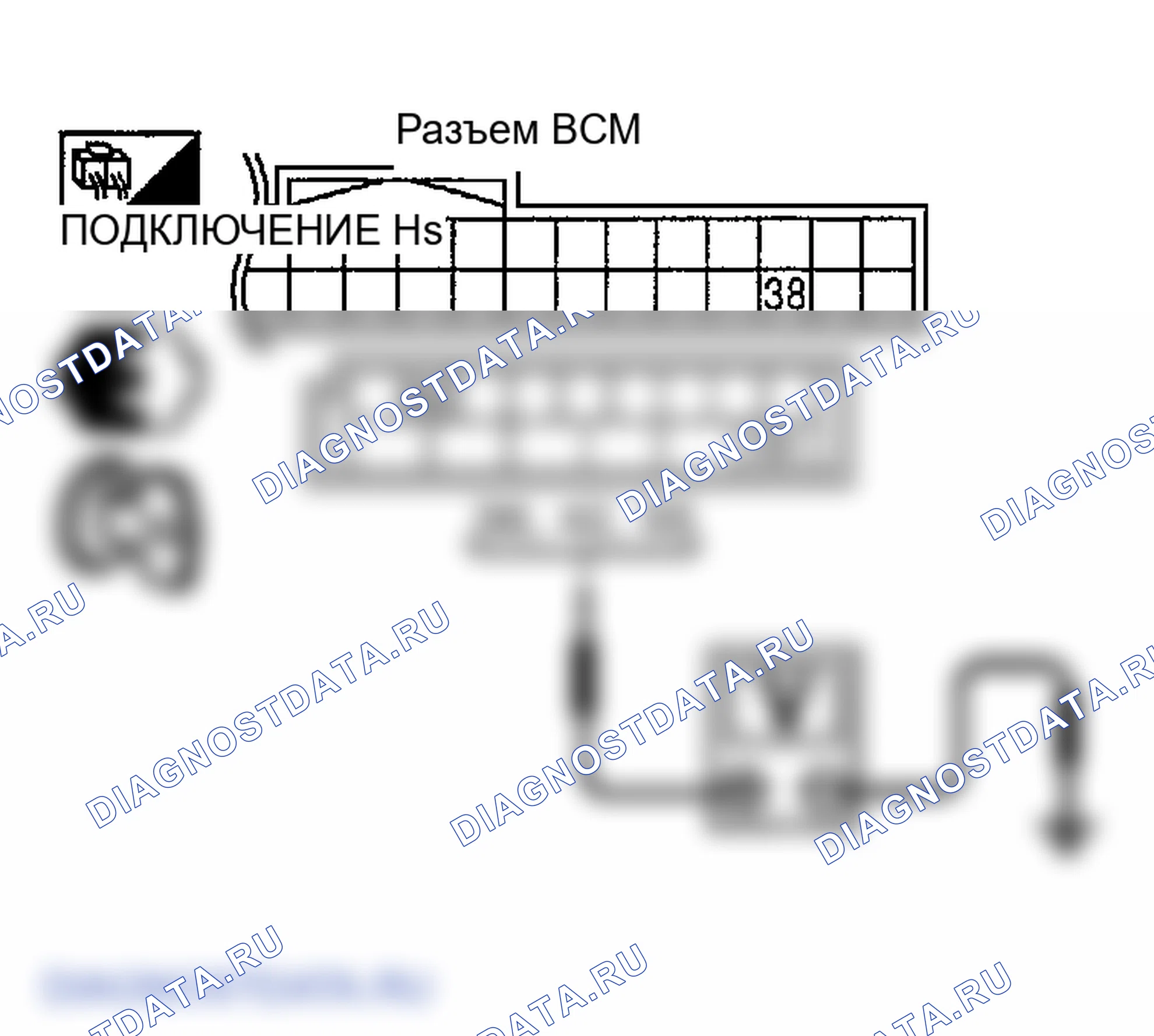 Рис. 15: ПРОВЕРКА ИСТОЧНИКА ПИТАНИЯ BCM И ЦЕПИ ЗАЗЕМЛЕНИЯ. Infiniti FX45 I