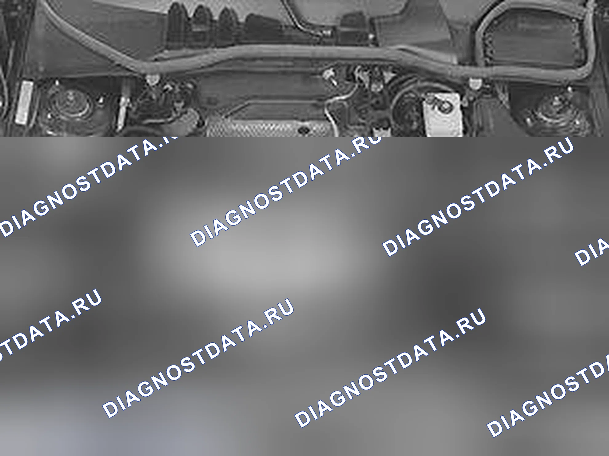 Рис. 513: Снятие скобы крутящего момента, двигатели без наддува. Volvo C70 I