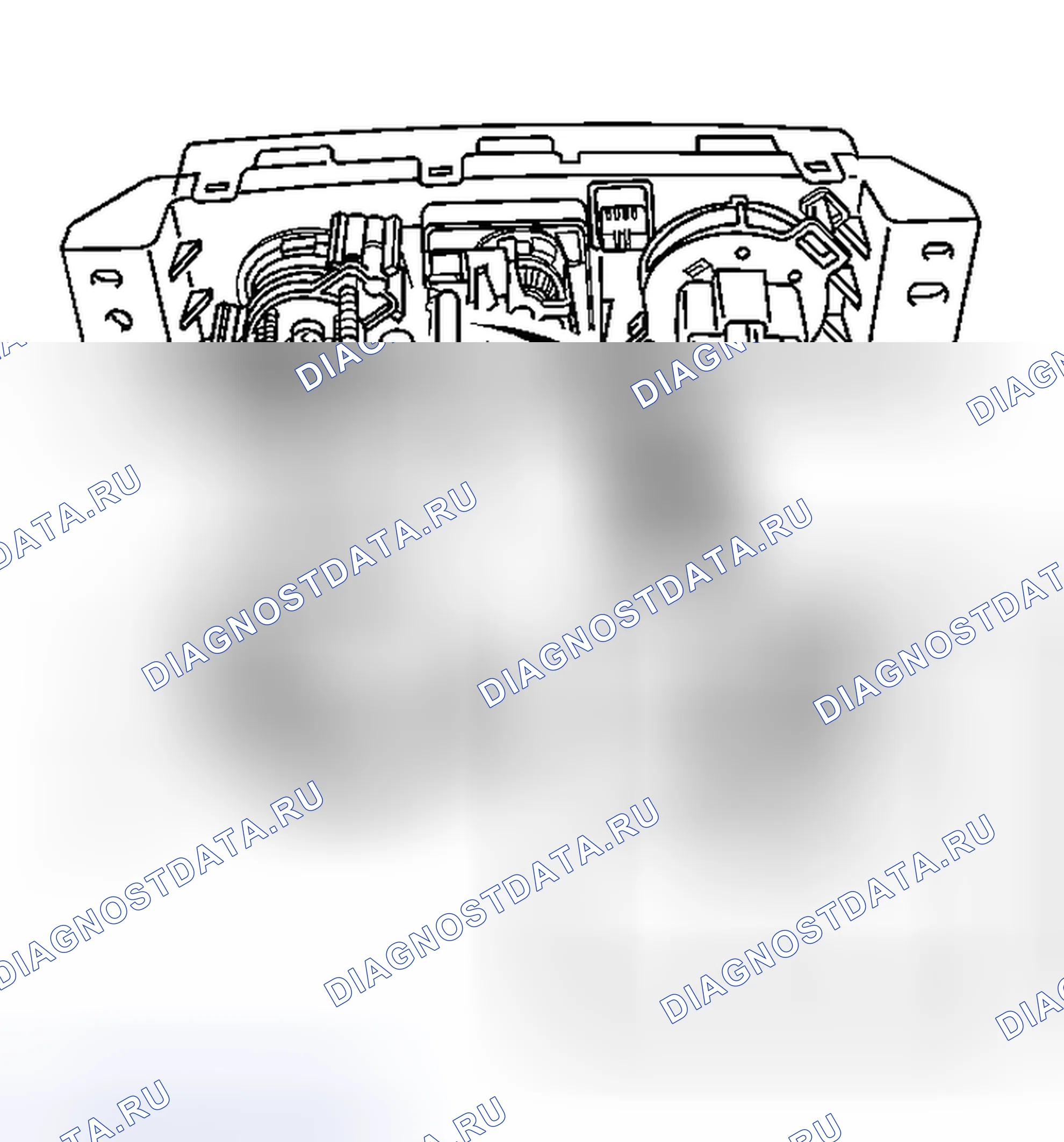 Рис. 14: Порядок демонтажа. Hyundai XG I рестайлинг