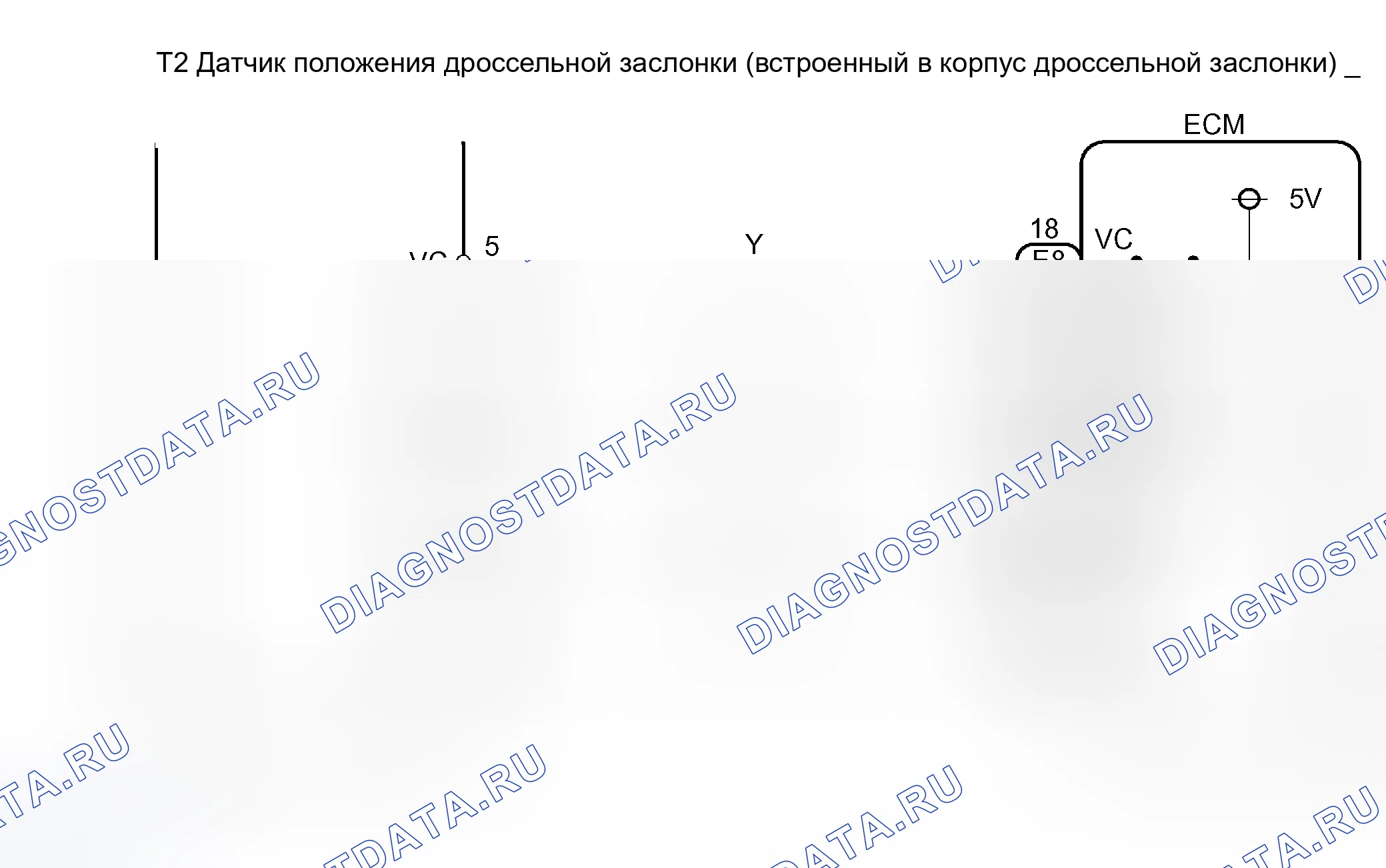 Рис. 106: электросхема. Toyota Sienna II