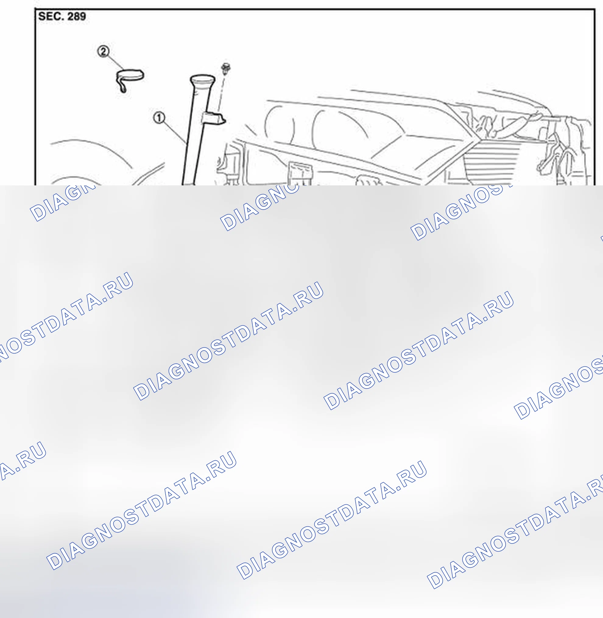 Рис. 24: Разнесенный вид. Nissan Quest IV