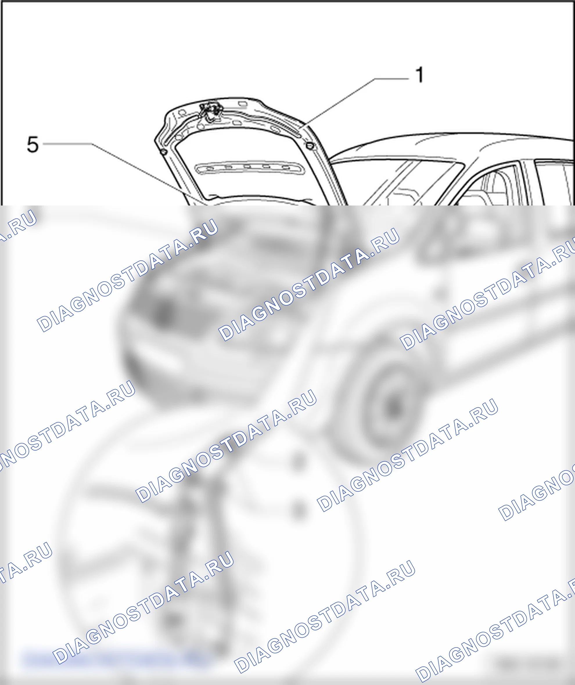 Капот. Volkswagen Caddy Iii