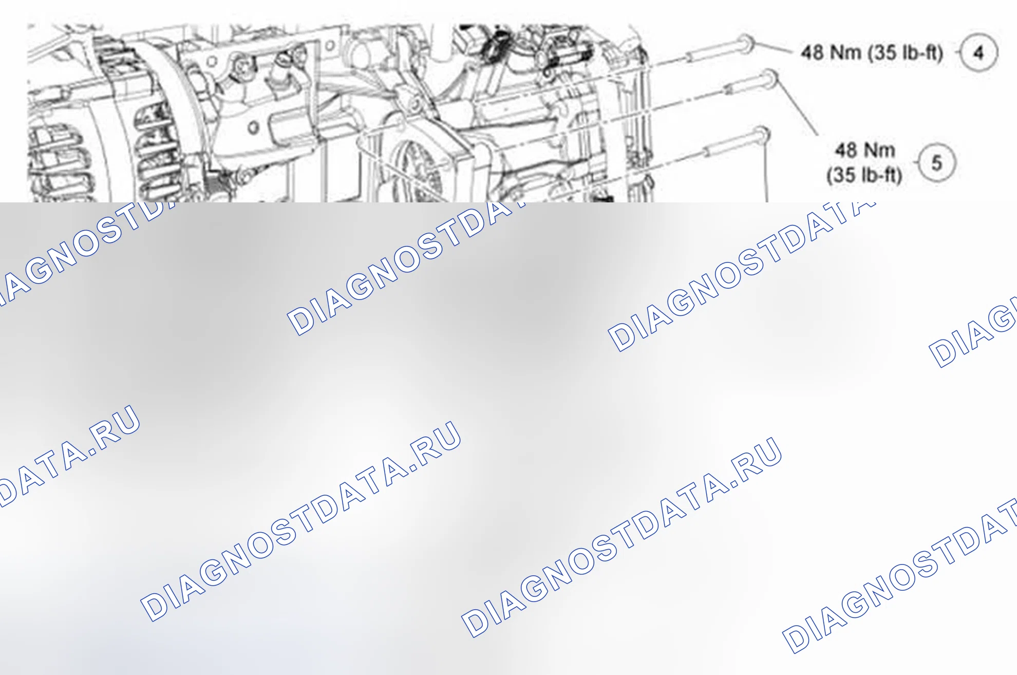 Рис. 42: Стартерный двигатель. Ford Fiesta Mk6