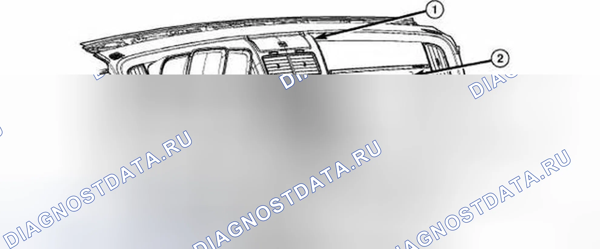 Рис. 51: ДЕМОНТАЖ. Dodge Journey I