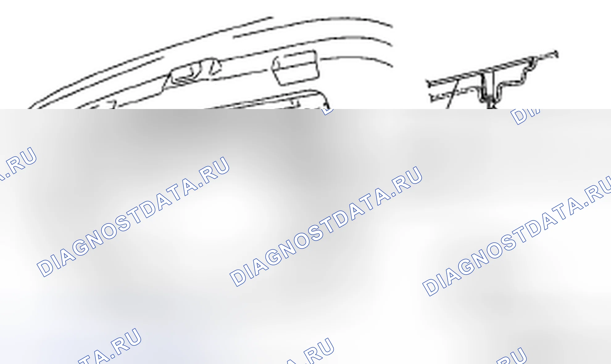 Рис. 54: ДЕМОНТАЖ / МОНТАЖ ЗАТВОРА ЛИФТГЕЙТА. Mazda 5 I рестайлинг