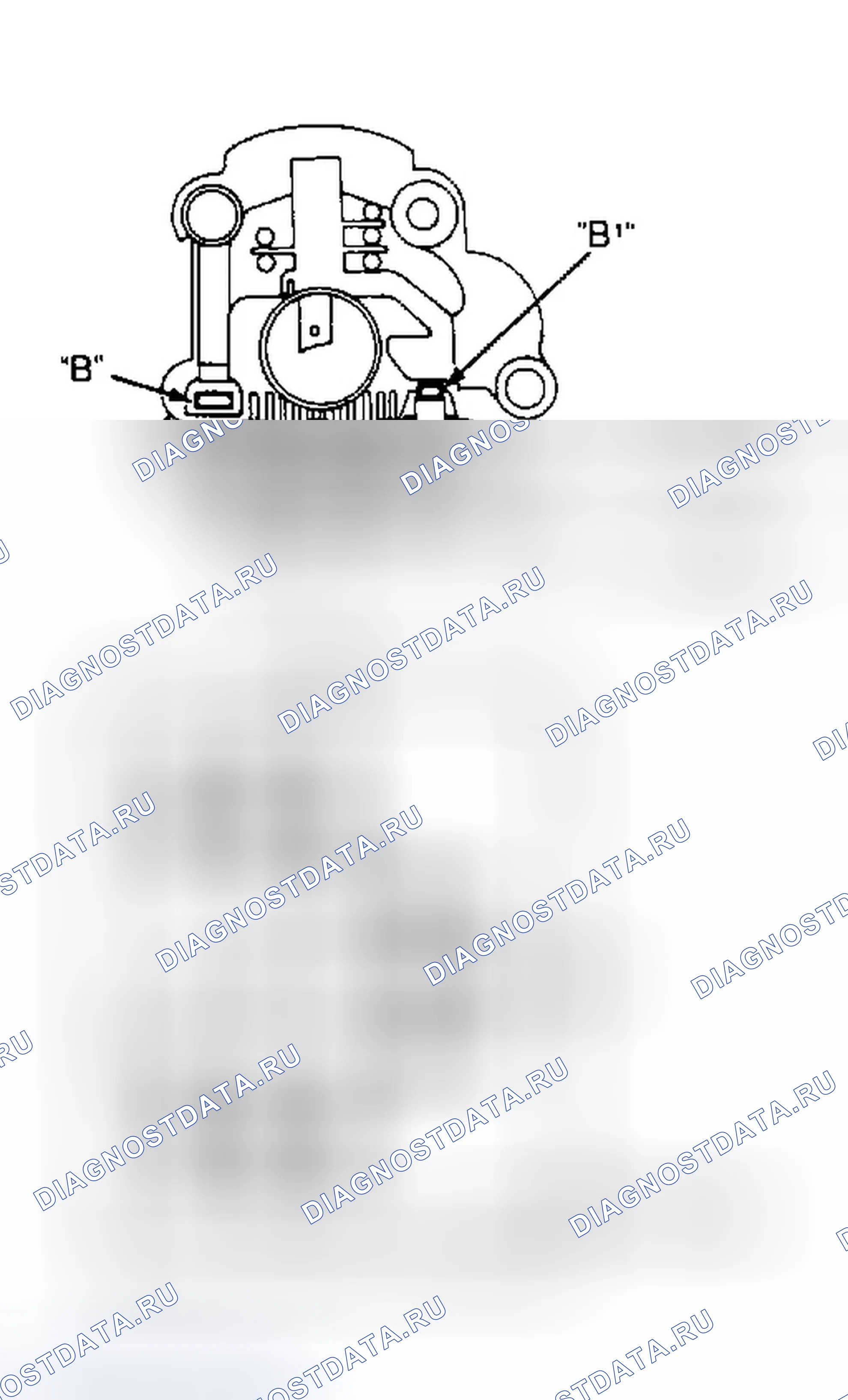 Рис. 8: ДИОДНАЯ СБОРКА. Honda Civic V