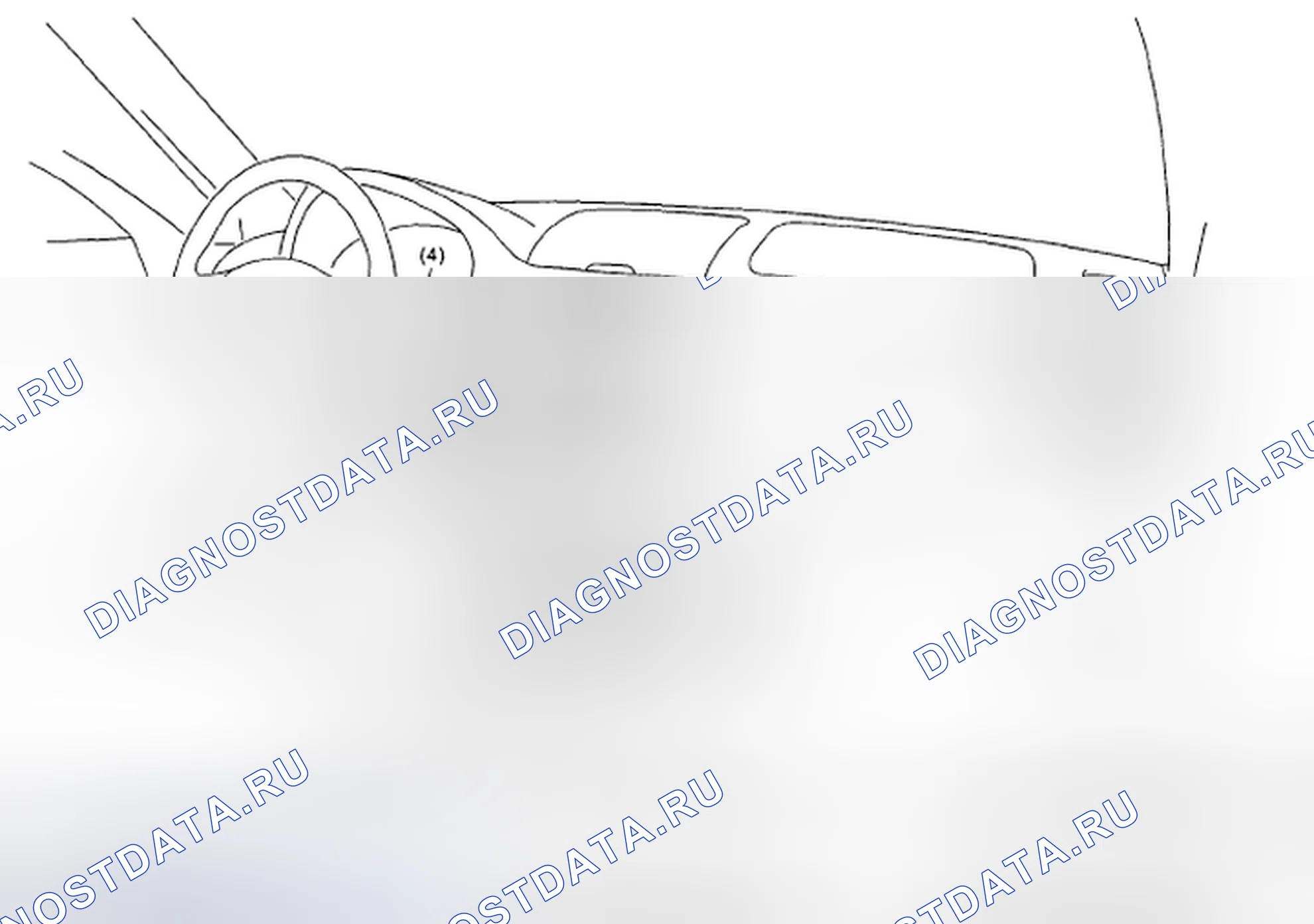 Рис. 50: Определение местоположения электрических компонентов (1 из 2). Honda Vezel I