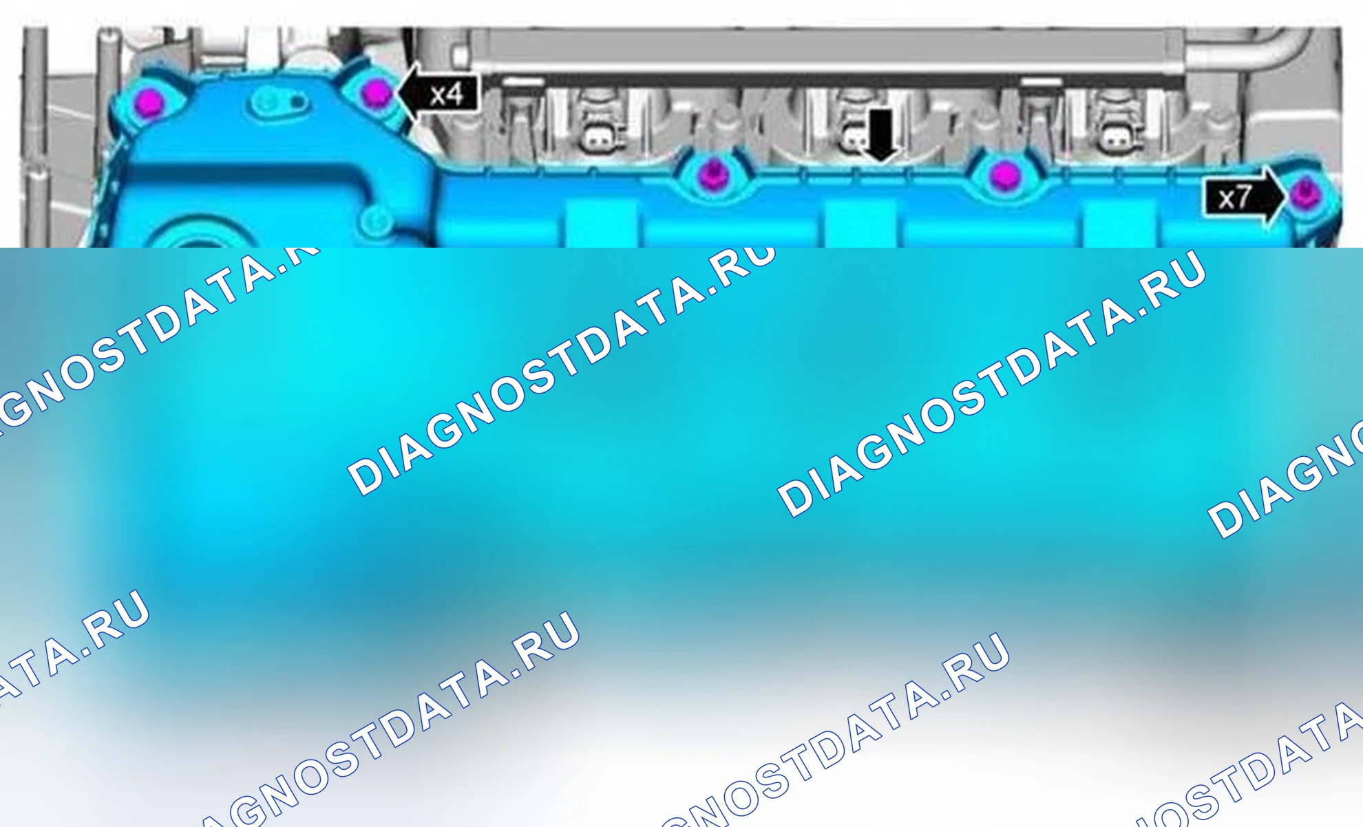 Рис. 608. Ford Edge I рестайлинг