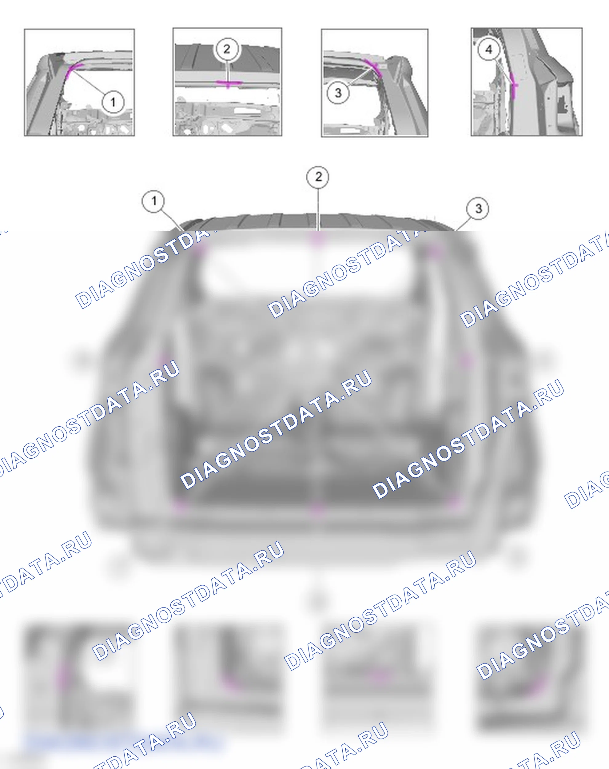Как проверить зазоры рамы. Ford EcoSport II