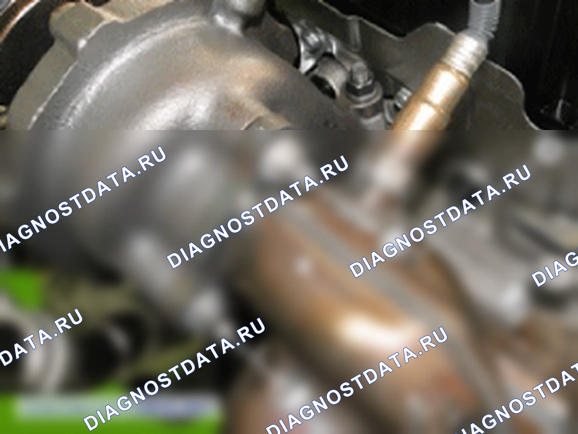 Снятие турбокомпрессора. Hyundai ix35 EL
